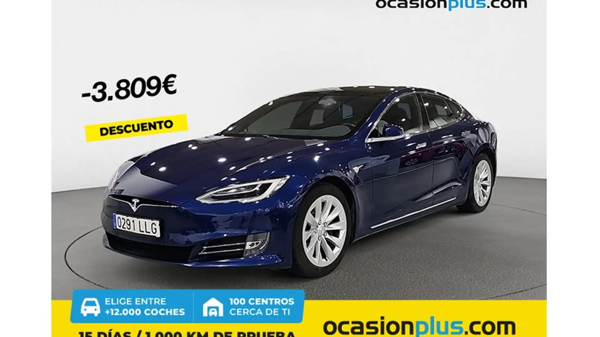 Tesla Model S 75D Azul - 1