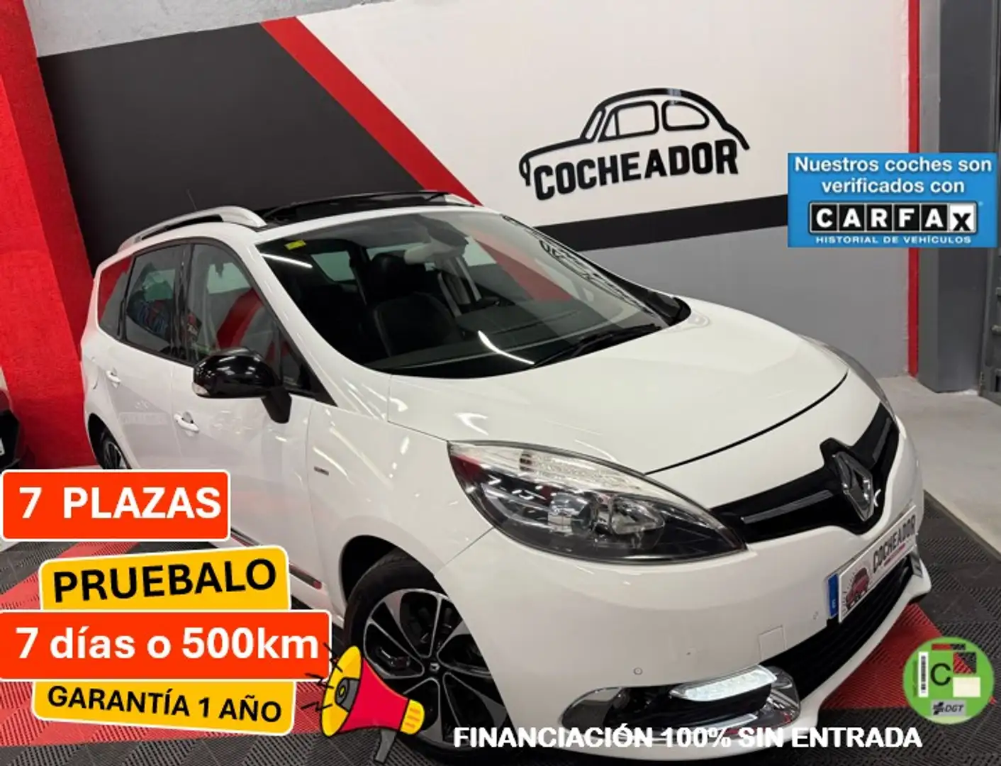 Renault Grand Scenic 1.6dCi Energy Bose 7pl. Wit - 1