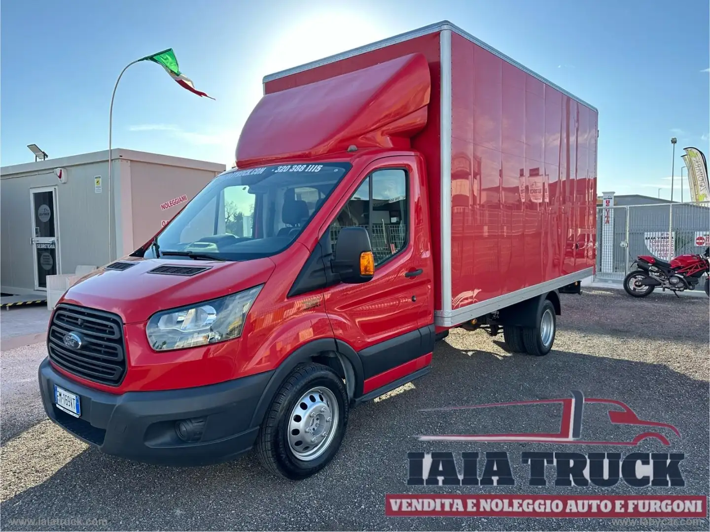 Ford Transit TRANSIT CASSONE RIGIDO 2.0CC 130CV Transit cassona Piros - 1