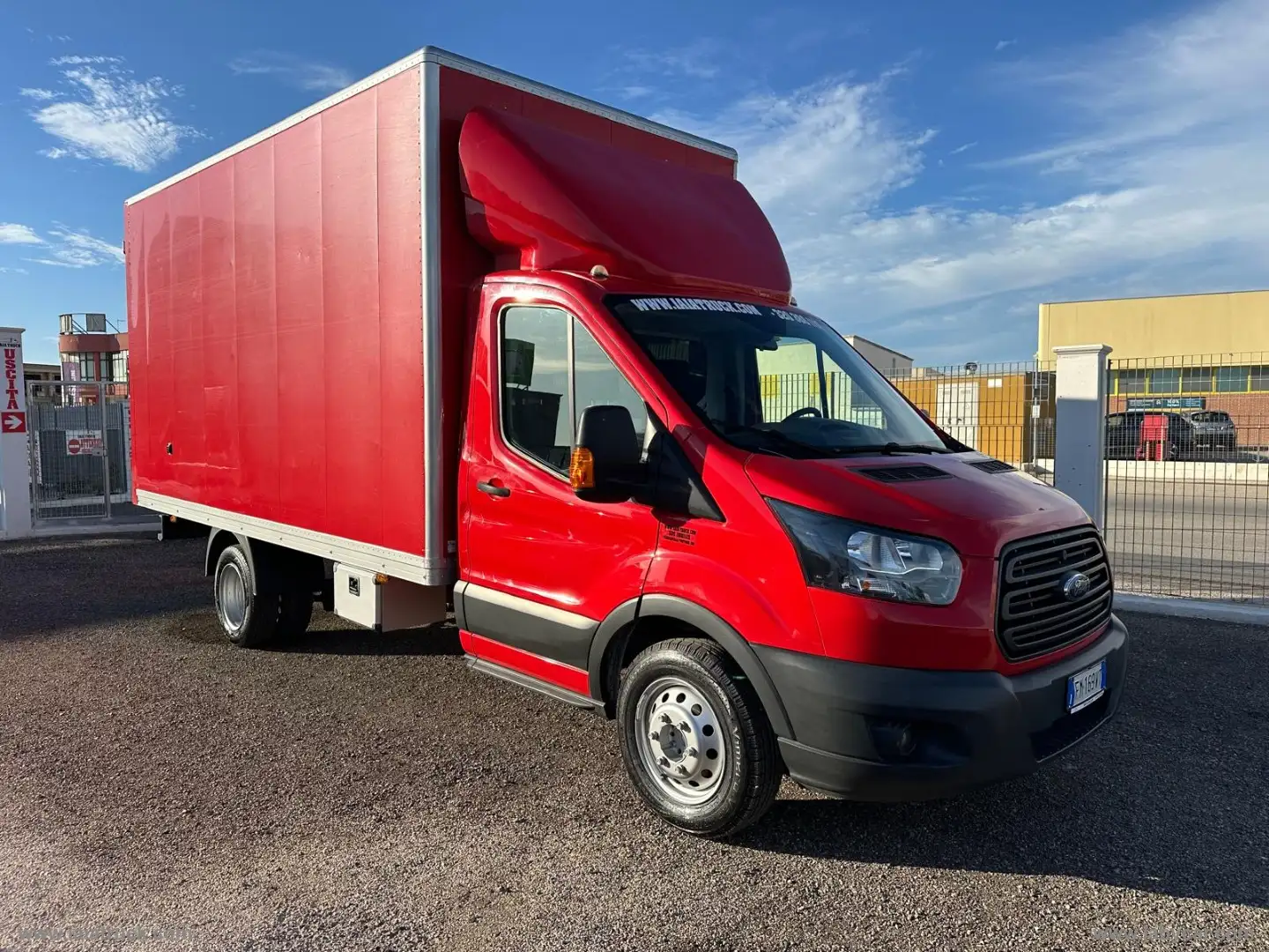 Ford Transit TRANSIT CASSONE RIGIDO 2.0CC 130CV Transit cassona Piros - 2