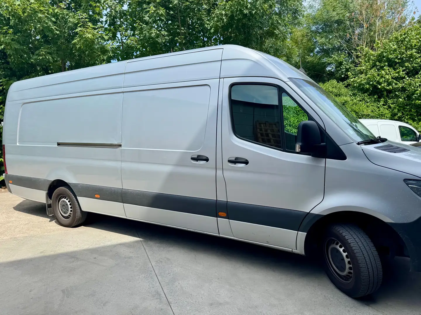 Mercedes-Benz Sprinter 316 CDI Sprinter Extralang HA 7G-TRONIC Plus Argent - 1