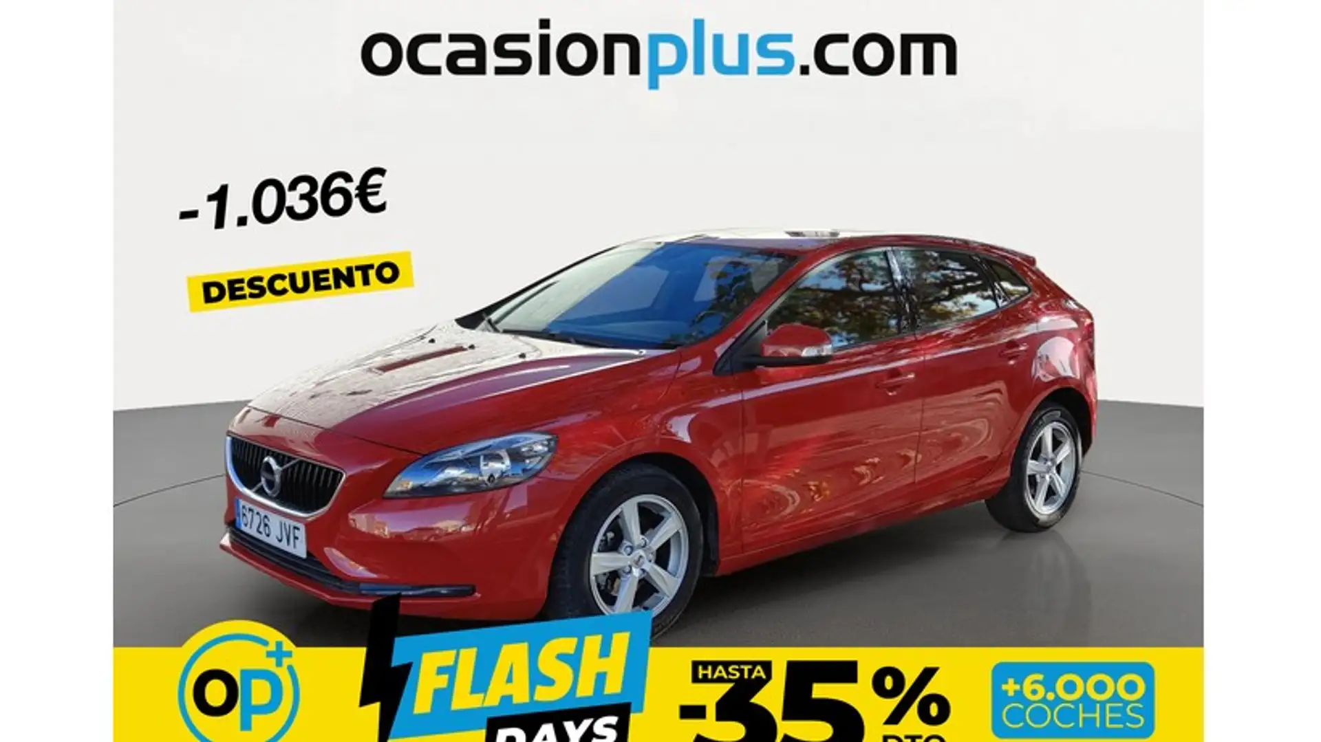 Volvo V40 D2 Kinetic 120 Rot - 1