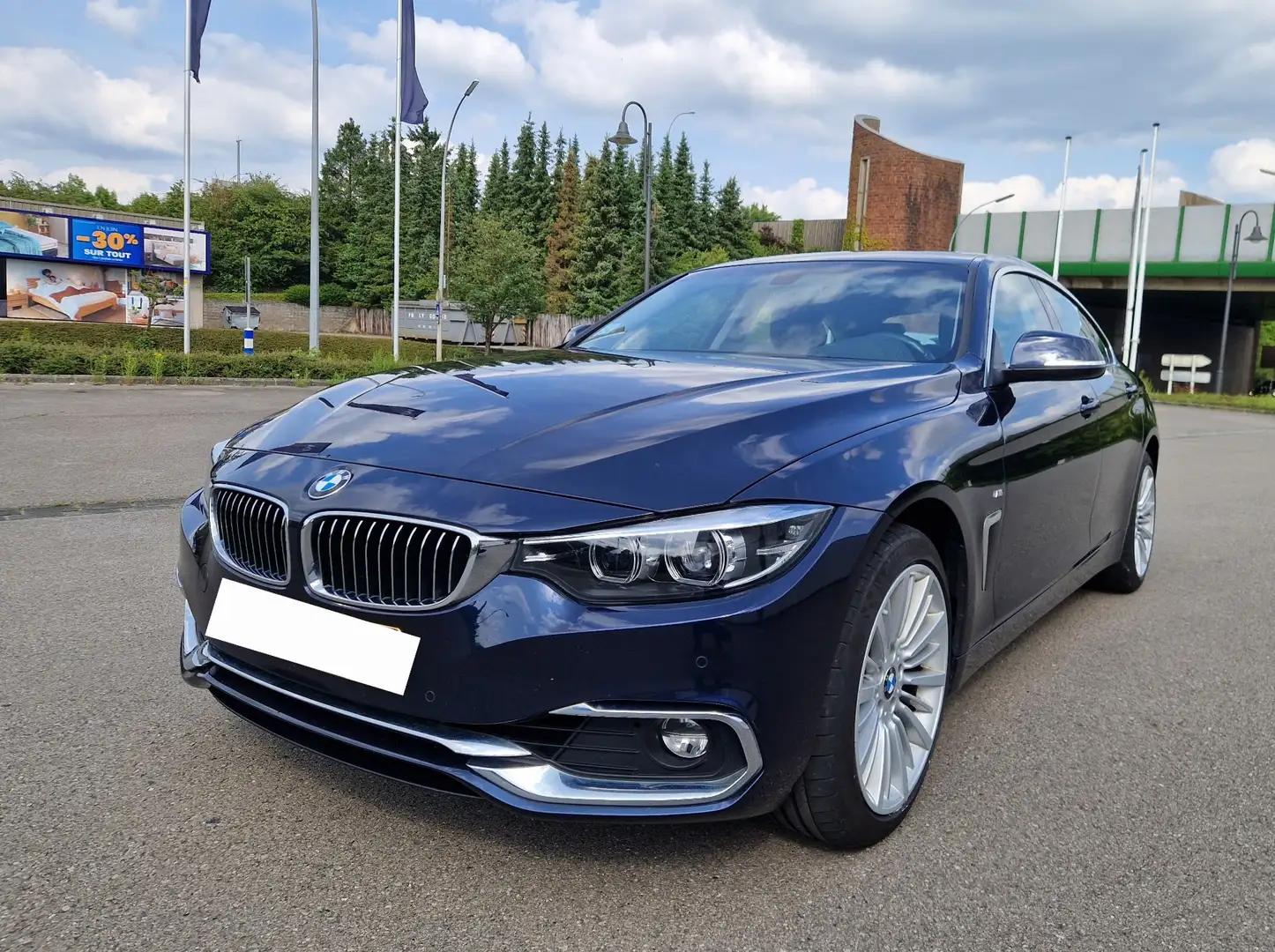 BMW 435 Gran Coupé 435d xDrive 313 ch BVA8 Luxury Bleu - 1