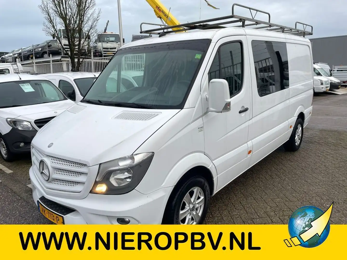 Mercedes-Benz Sprinter 313CDI L2H1 Dubbelcabine Airco Cruisecontrol Trekh Blanco - 1