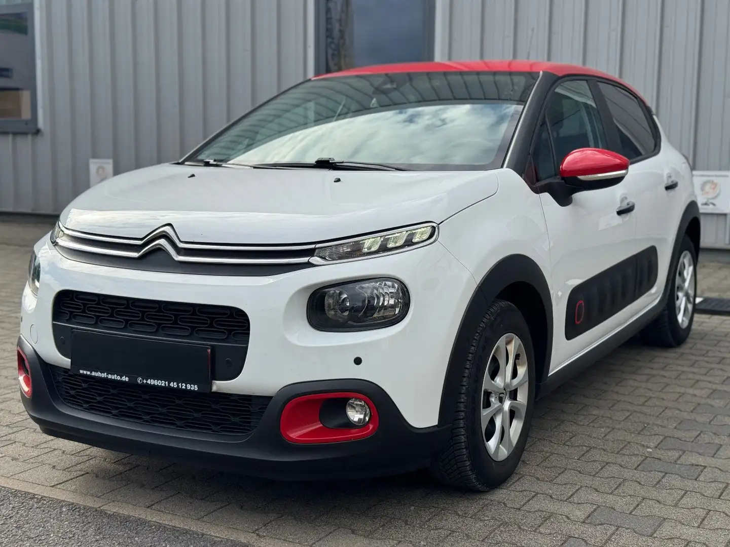 Citroen C3 1.2 Pure Tech Feel Automatik Navi Spur Kamera Weiß - 2