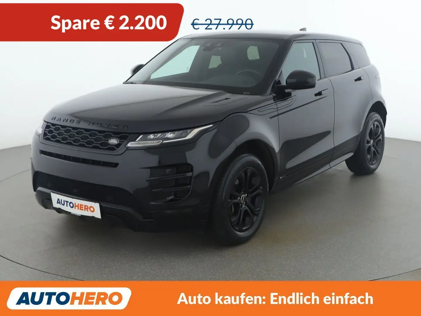 Land Rover Range Rover Evoque D150 Mild-Hybrid R-Dynamic S AWD Schwarz - 1