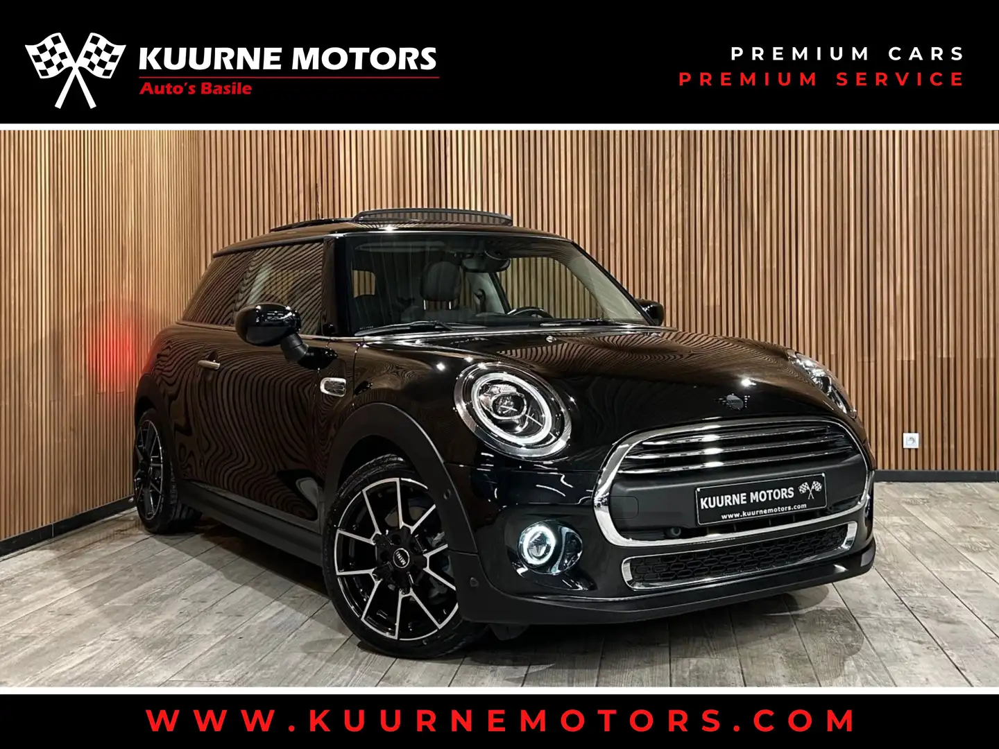 MINI One 1.5iA 3d. Alu17"/Led/Pano/Cam/Gps/Bt *1j garantie* Noir - 1