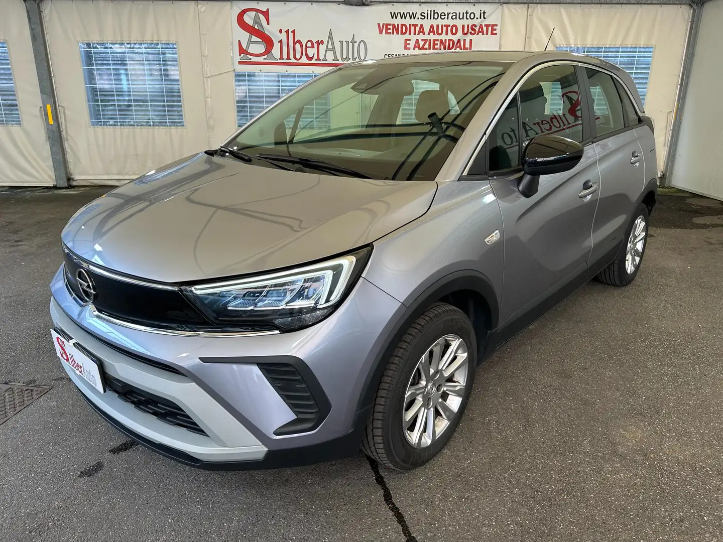 Opel Crossland X 1.5 ecotec Elegance 120cv at6 Grigio - 1