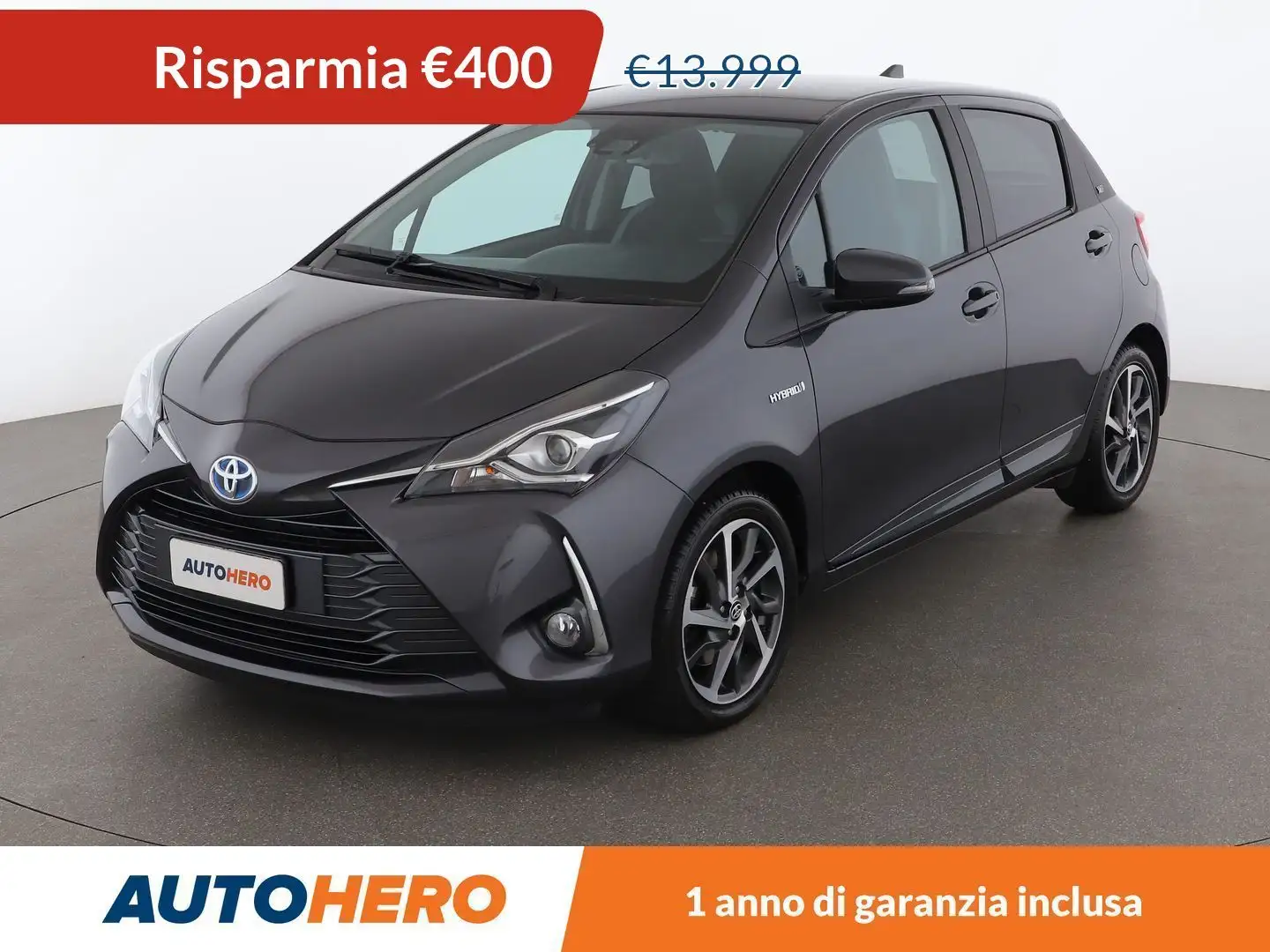 Toyota Yaris 1.5 Hybrid Y20 FHEV Grigio - 1
