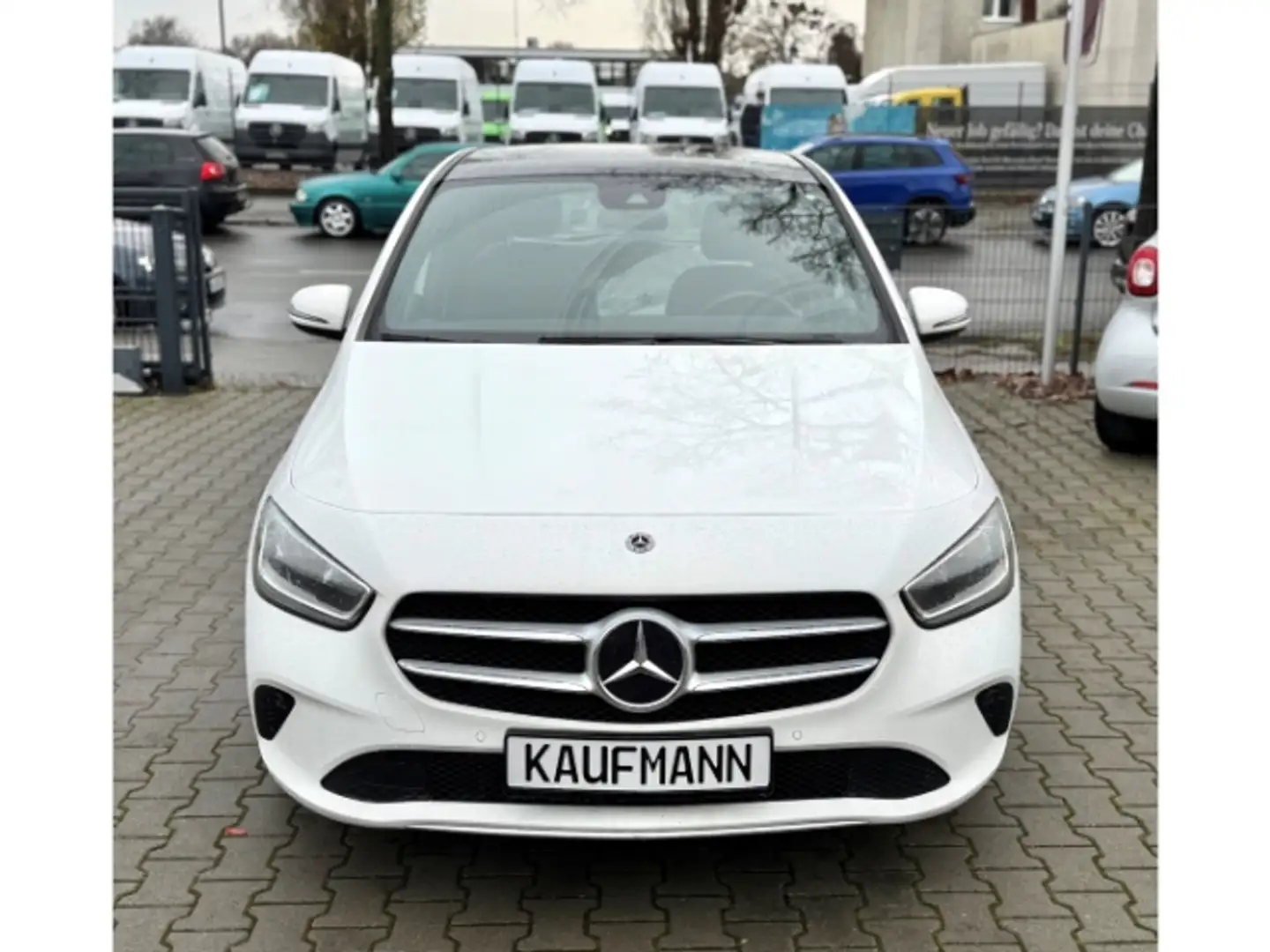 Mercedes-Benz B 200 d Style AHK-klappbar El. Panodach Navi Leder Digit Blanc - 2