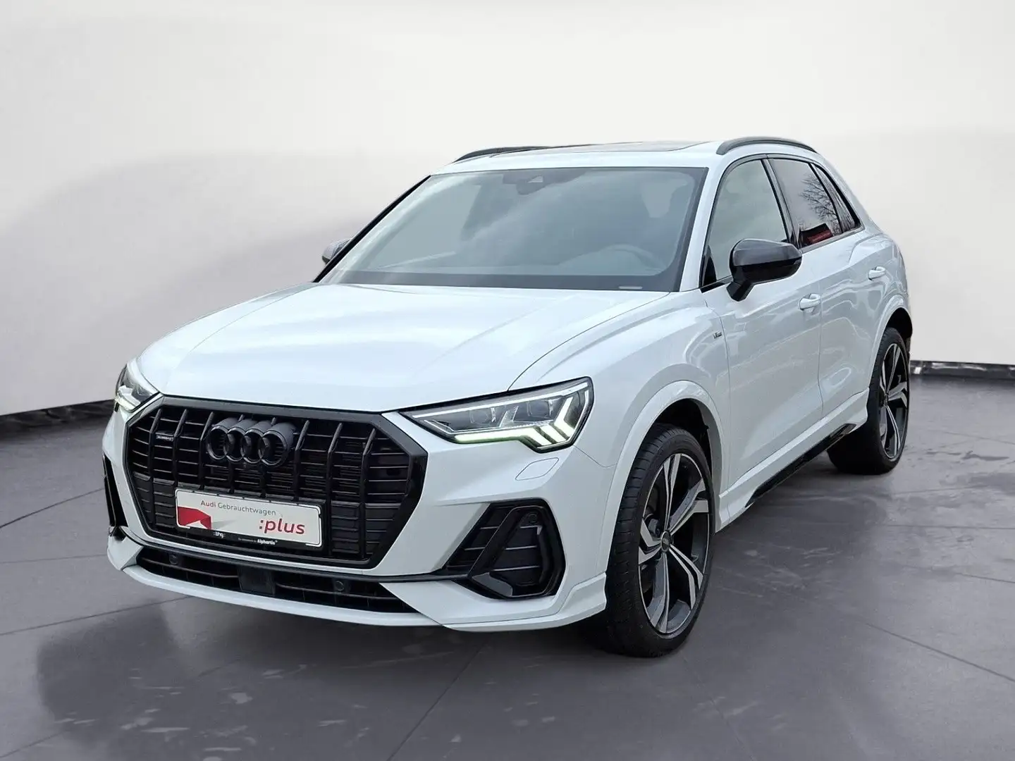 Audi Q3 40 TDI quattro S tronic S line Weiß - 2