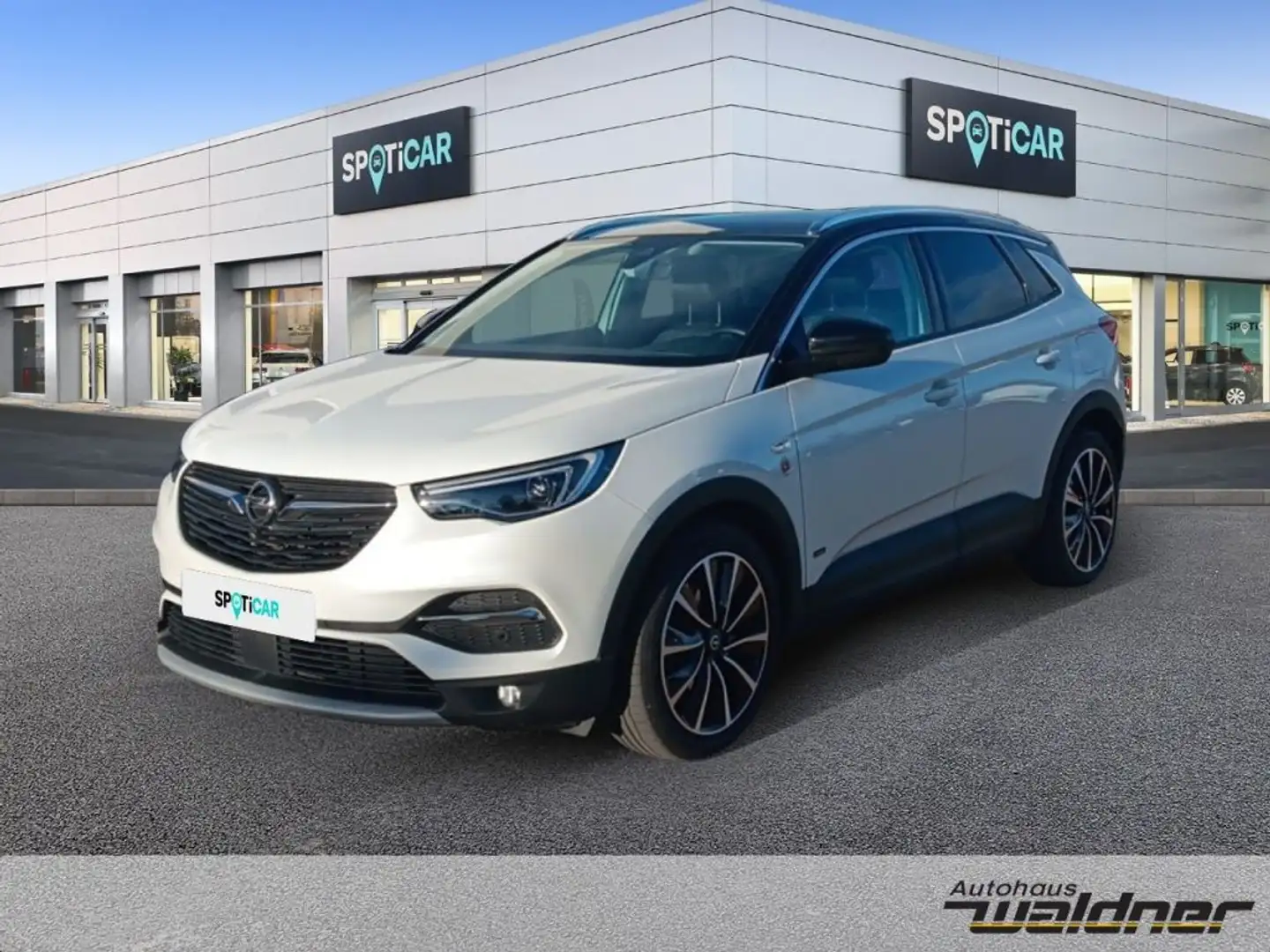 Opel Grandland X Plug-in-Hybrid 1.6 DI Start/Stop Aut Ultimate Blanc - 1