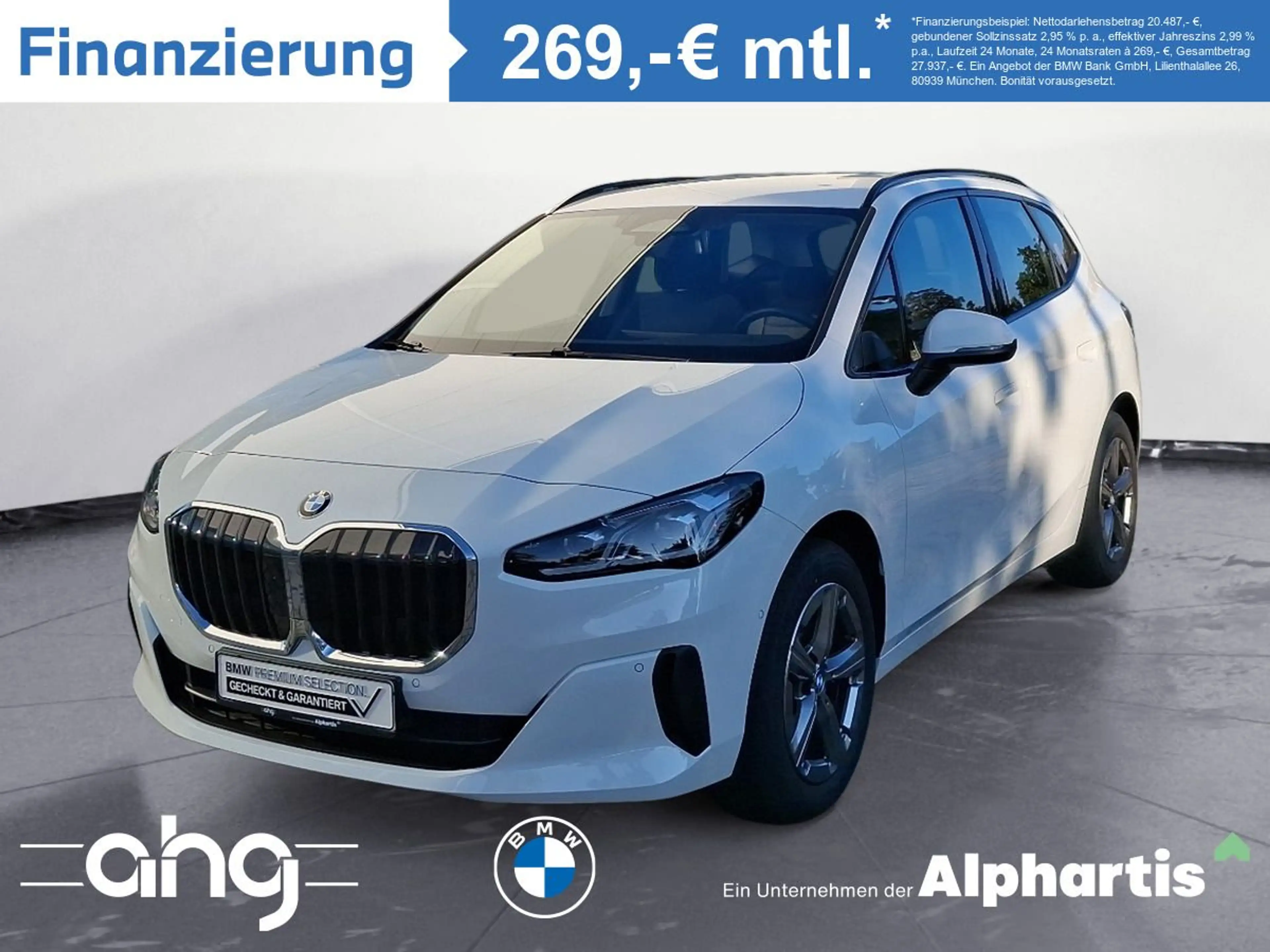 BMW 220 AHK Rückfahrkamera LED 17-Zol
