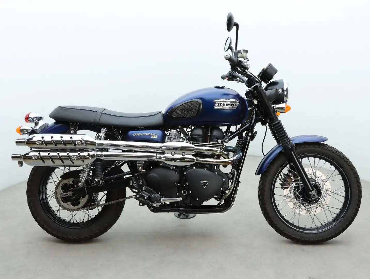 Triumph Scrambler 900| TÜV NEU| wenig KM Azul - 1