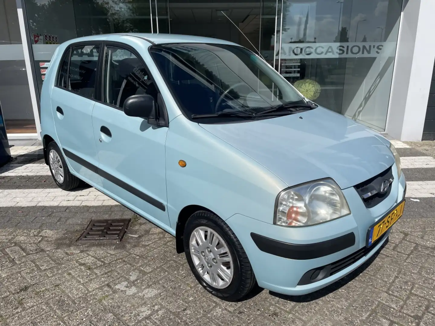 Hyundai Atos 1.1i ActiveCool Airco NIEUWE APK! Blauw - 2