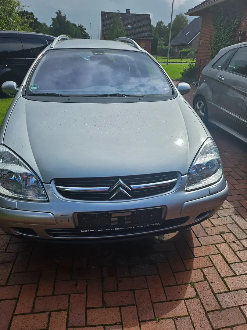 Citroen C5 Kombi 2.2 HDI Exclusive, AHK Tüv Silver - 1