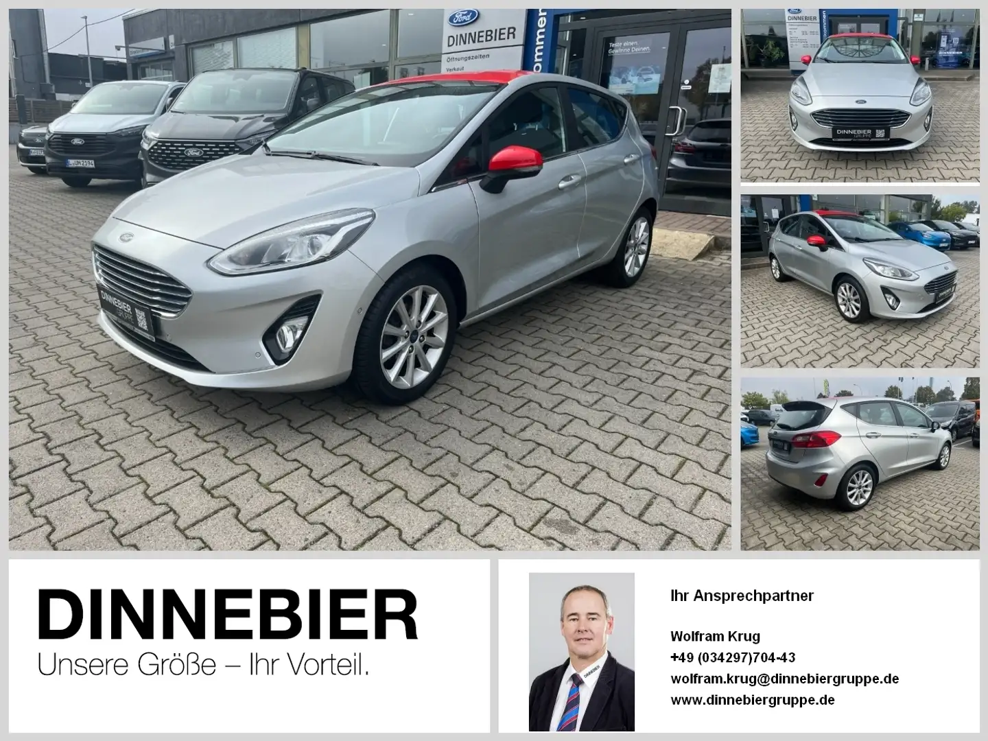 Ford Fiesta Titanium Navi+Kamera+Winterpaket+B&O Argent - 1