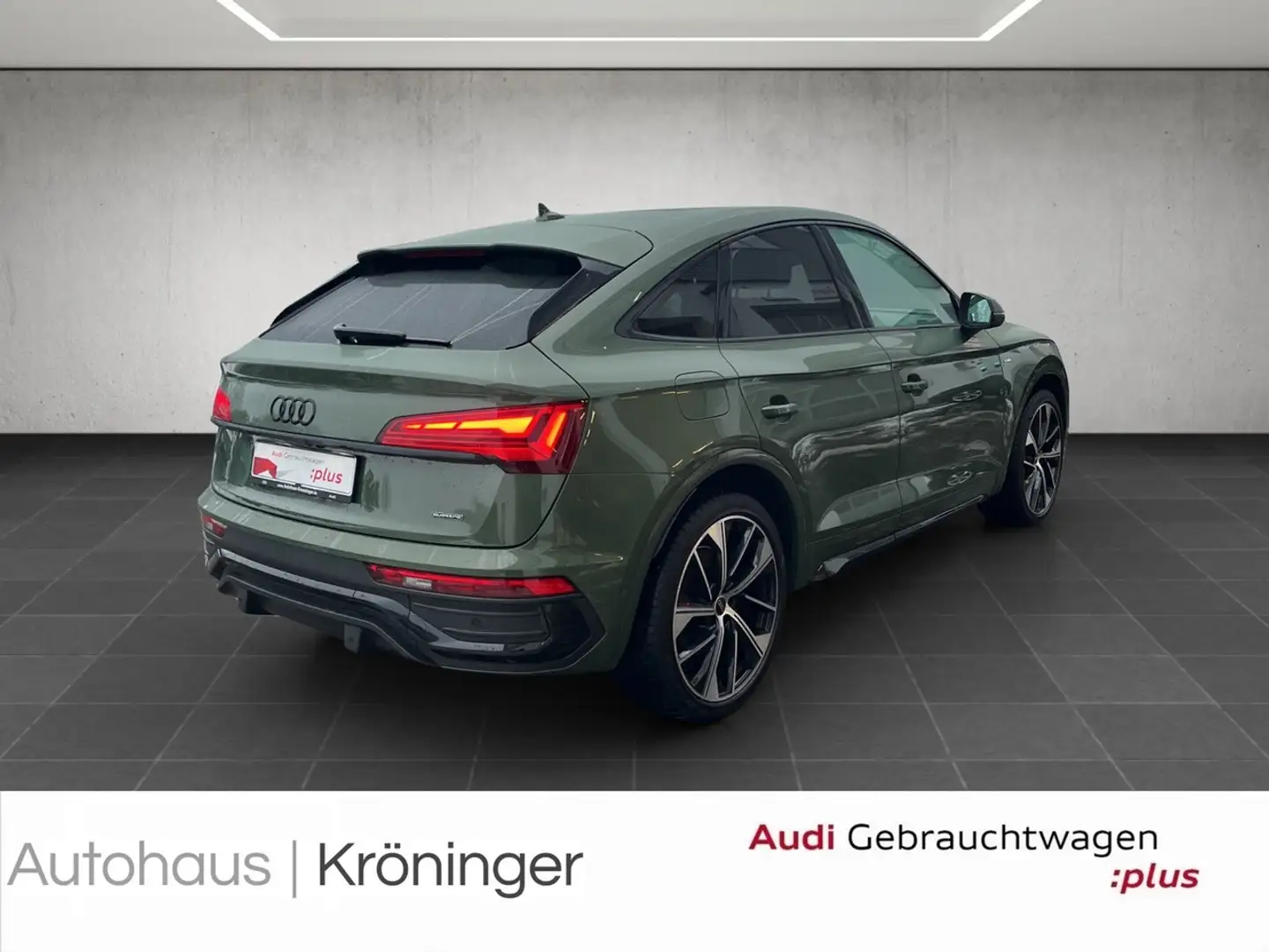 Audi Q5 Sportback 50 TFSIe quatt. Sline Luft B&O Pano Vert - 2