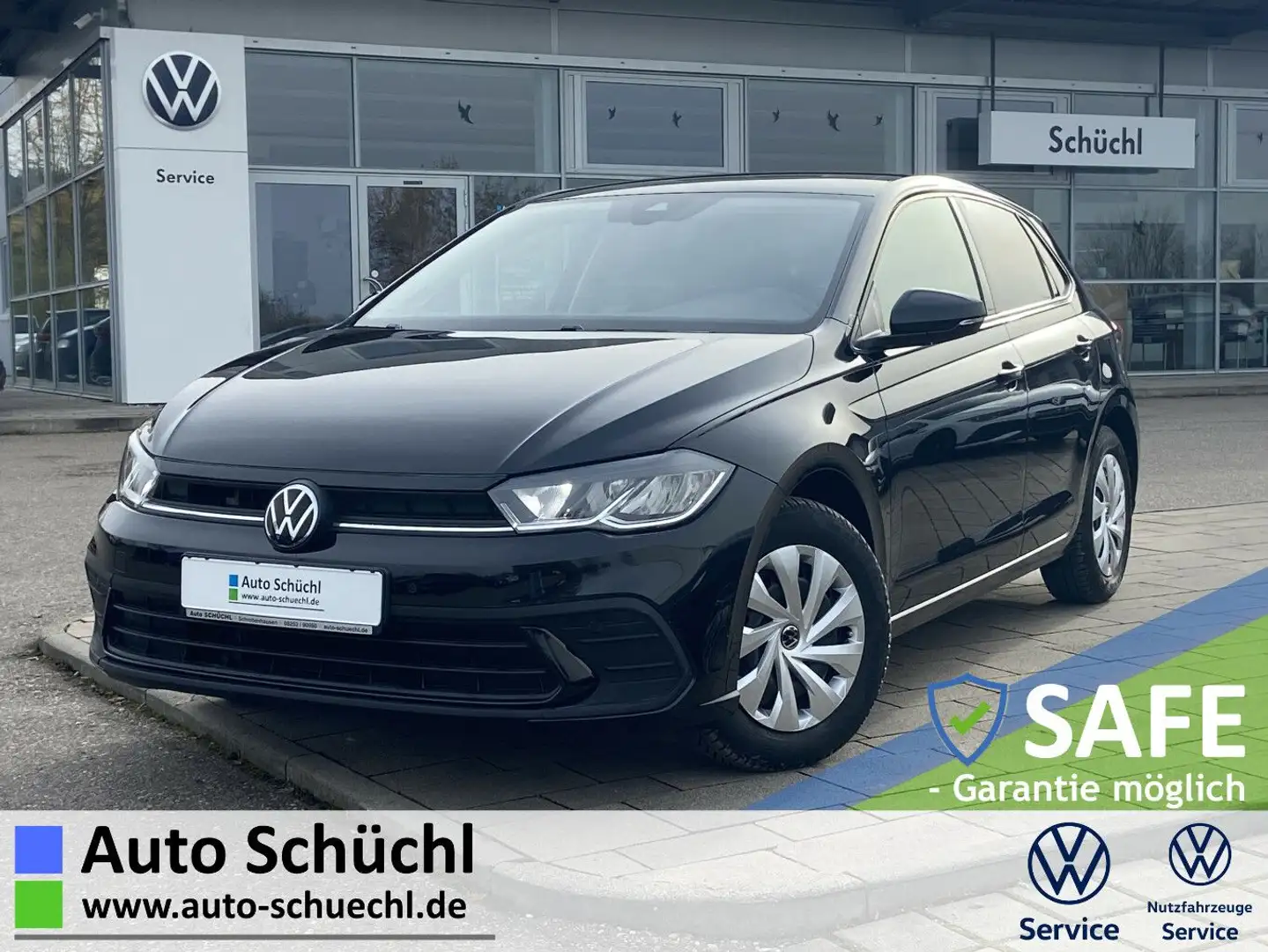 Volkswagen Polo 1.0 TSI DSG Life NAVI+LED+APP-CONNECT+ACTIV Schwarz - 1