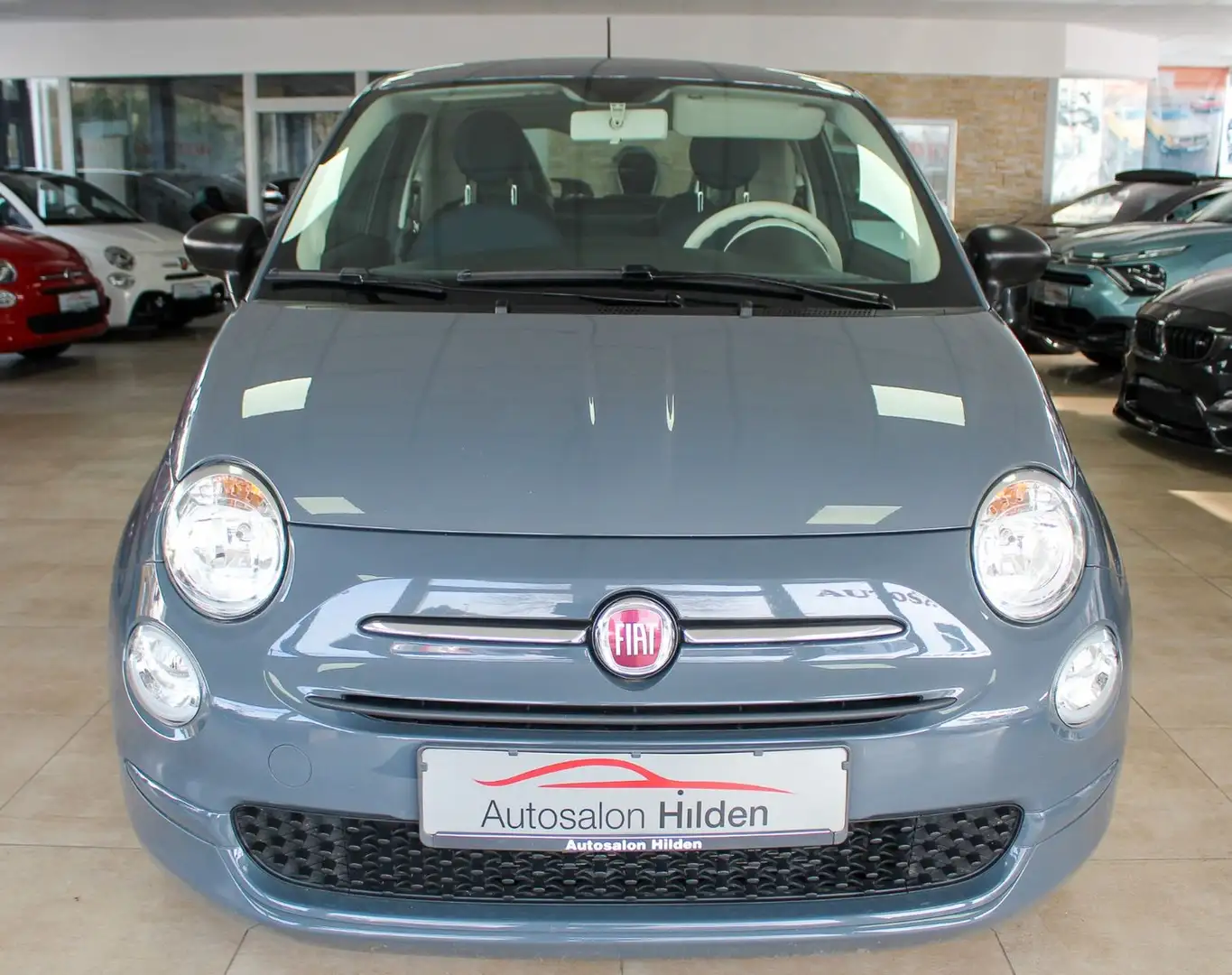 Fiat 500 1.0 Mild-Hybrid Pop Klima DAB 1.Hand TÜV neu Grau - 2