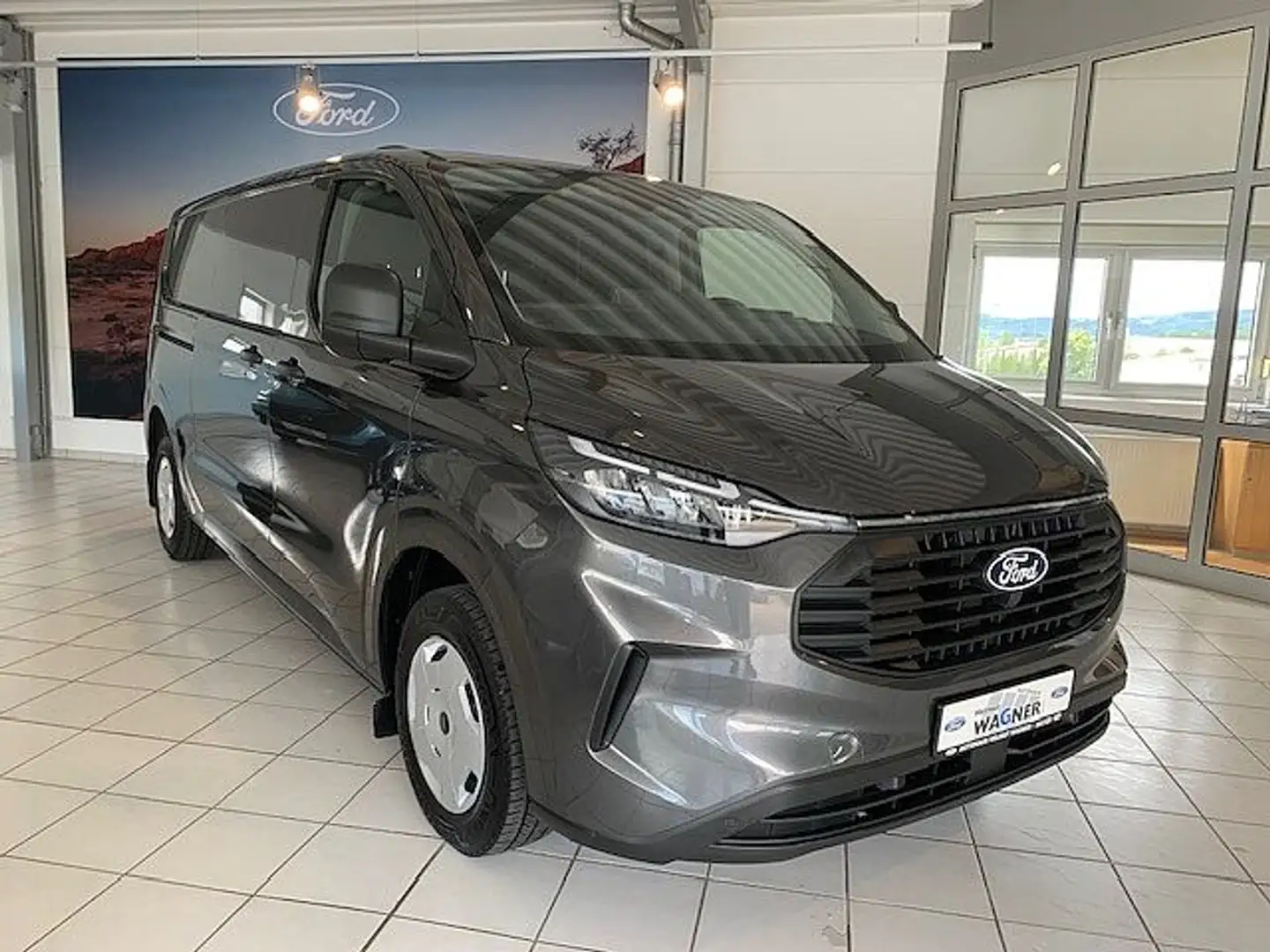 Ford Transit Custom 320 EcoBlue L2 Trend LED/RFK/TWA/iACC Grau - 1