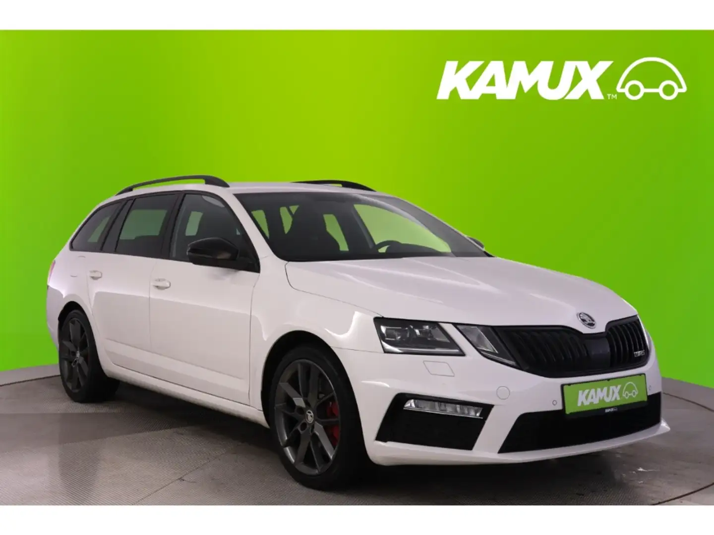 Skoda Octavia 2.0TSI Combi DSG RS+LED+NAVI+VIRTUAL+AHK Weiß - 1