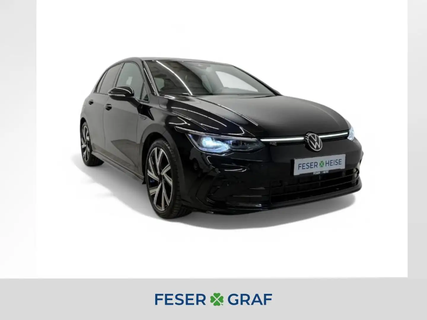 Volkswagen Golf R-Line 1.5 eTSI DSG/LED/Rear View/App-Connect/Navi Schwarz - 1