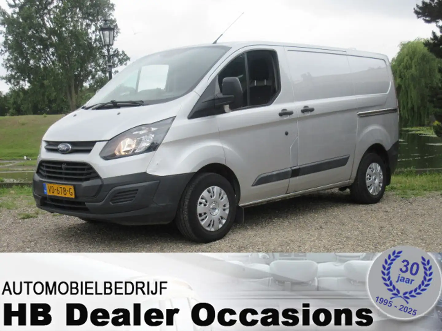 Ford Transit Custom 270 2.2 TDCI L1H1 Ambiente - 3 Zits - 6 Bak Zilver - 1