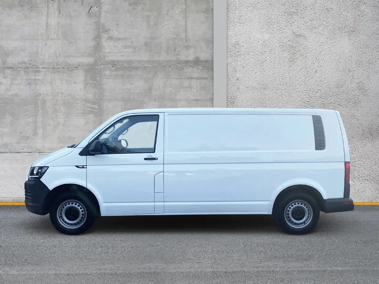 Volkswagen T6 Kasten 2.0 TDI T6.1 lang Wit - 2