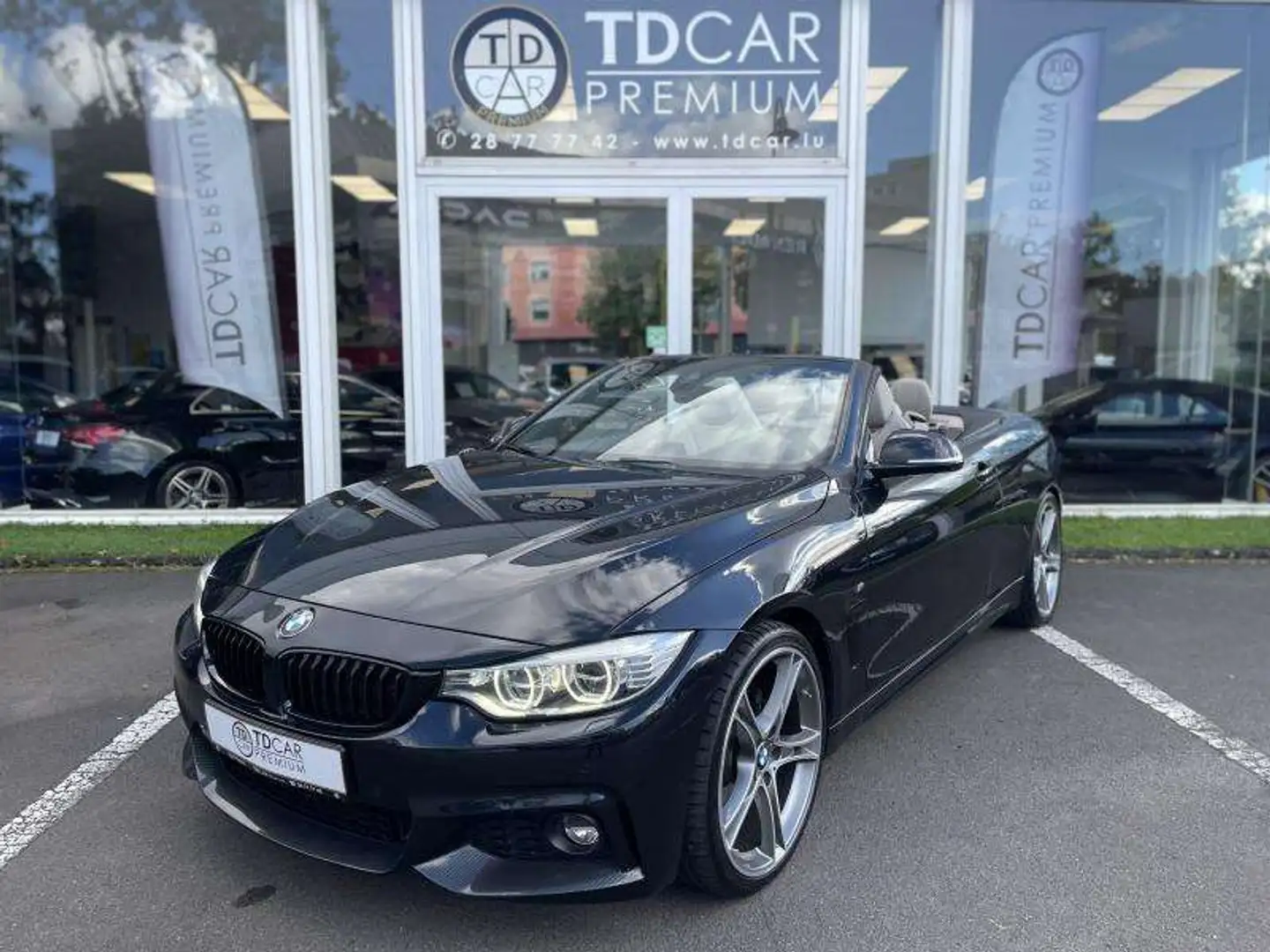 BMW 430 d Cabriolet Pack M Auto Noir - 1