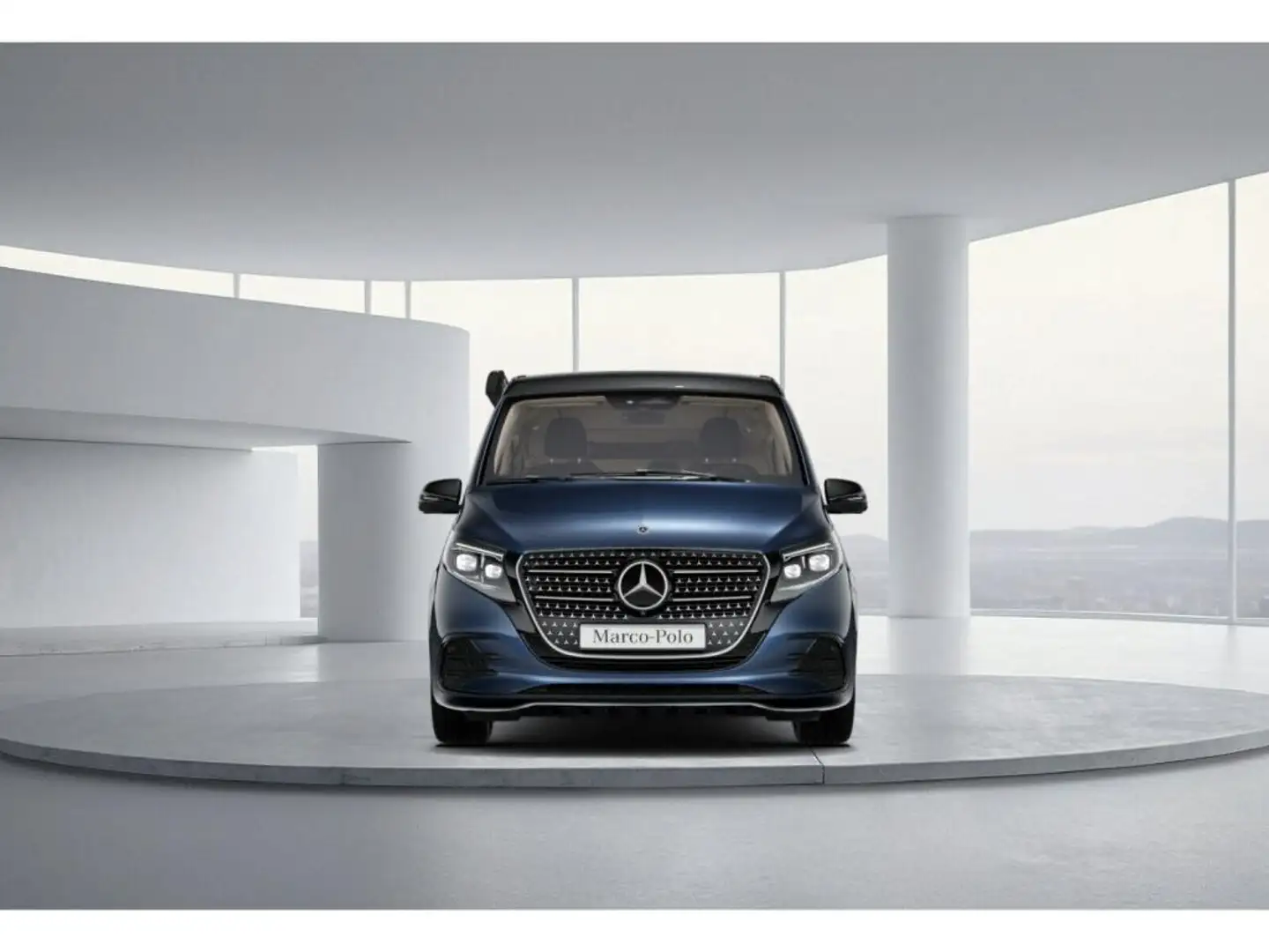 Mercedes-Benz V 300 Marco Polo 4M AMG*Night*AIR*Distr*AHK2,5t Blau - 2