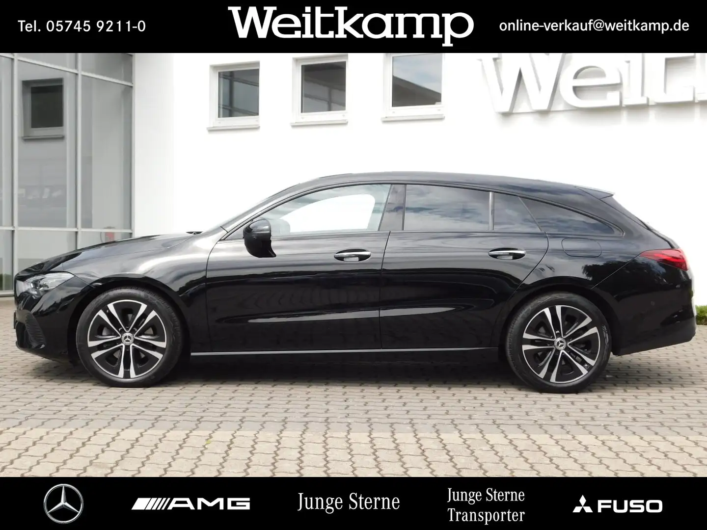 Mercedes-Benz CLA 200 CLA 200 d SB Night+AHK+360°+Keyless+Distronik DPF Schwarz - 2