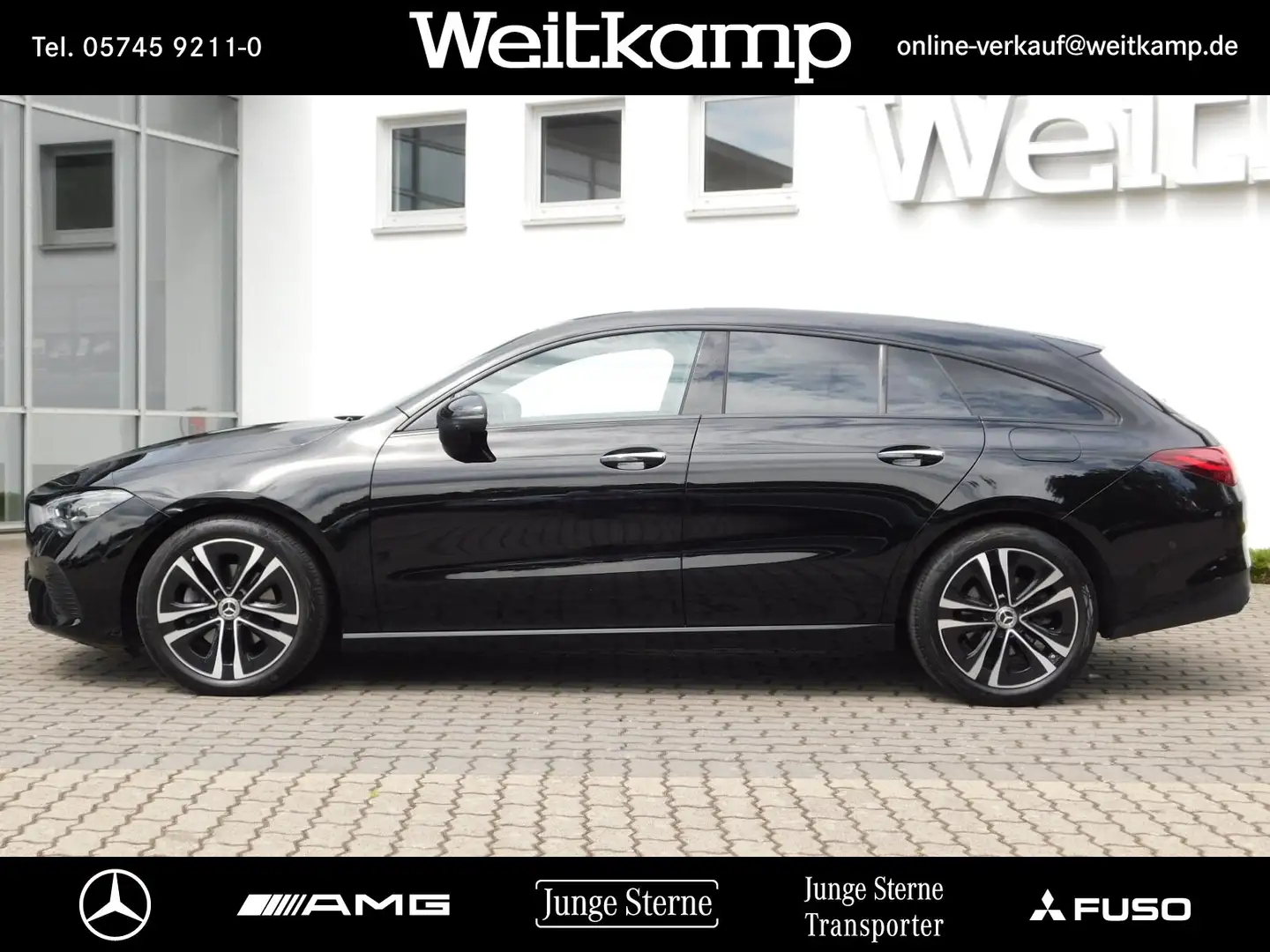 Mercedes-Benz CLA 200 CLA 200 d SB Night+AHK+360°+Keyless+Distronik DPF Schwarz - 2