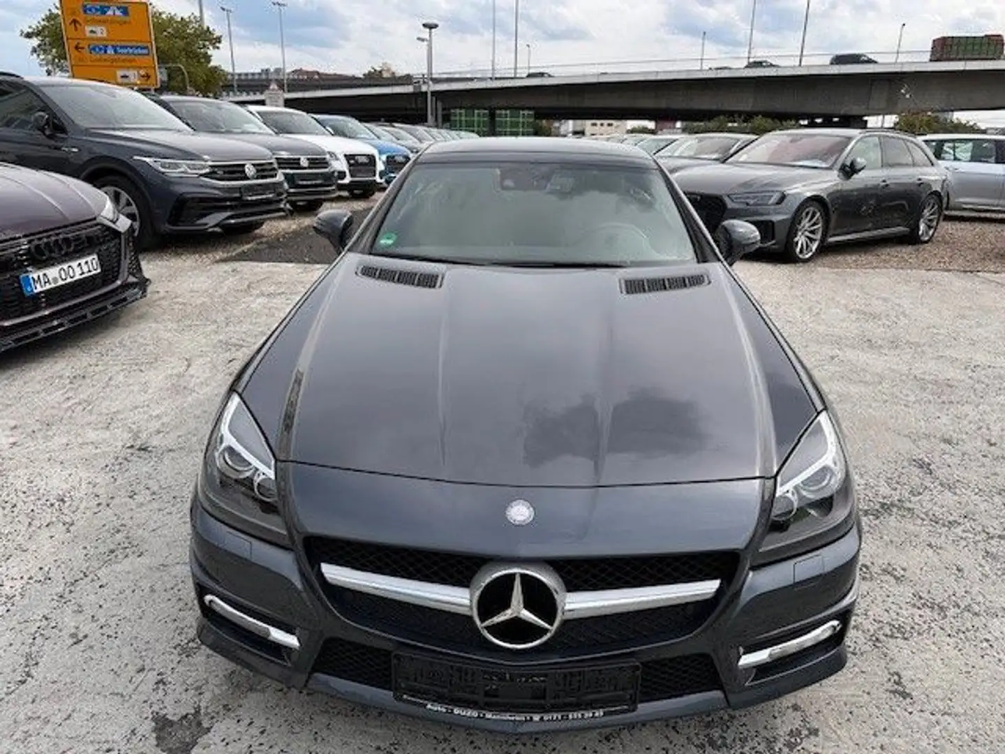 Mercedes-Benz SLK 200 SLK Roadster SLK 200 BlueEfficiency 1,8 CGI Gris - 2