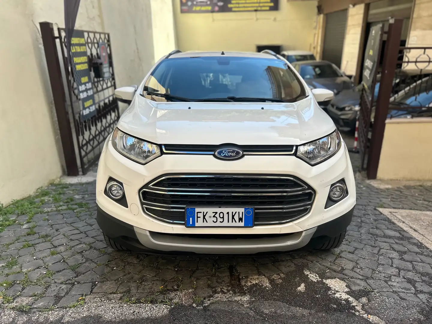 Ford EcoSport EcoSport 1.0 ecoboost Titanium S 125cv Blanc - 1