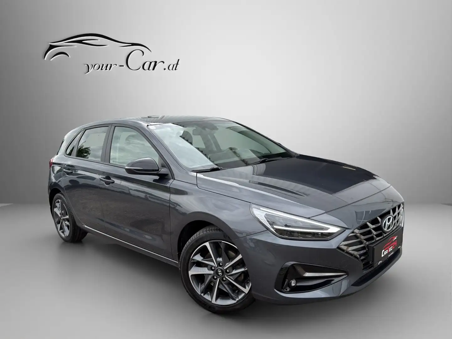 Hyundai i30 1,6 CRDi DCT Aut. *1. Besitz, LED, SHA, NBA, LHZ* Grau - 1