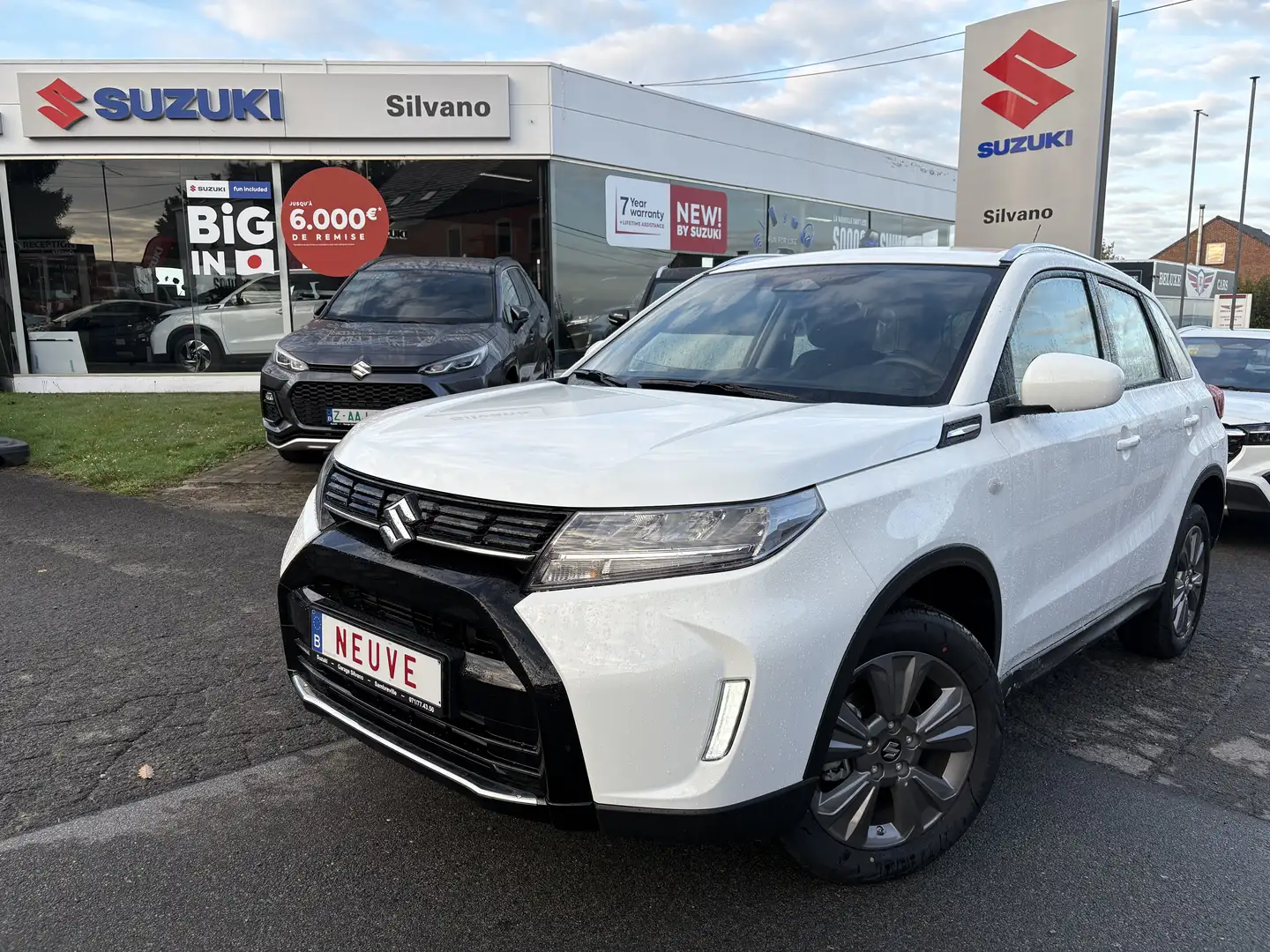 Suzuki Vitara 1.4 Turbo MHEV 48V GL / NEUVE / GARANTIE 7 ANS Blanc - 1