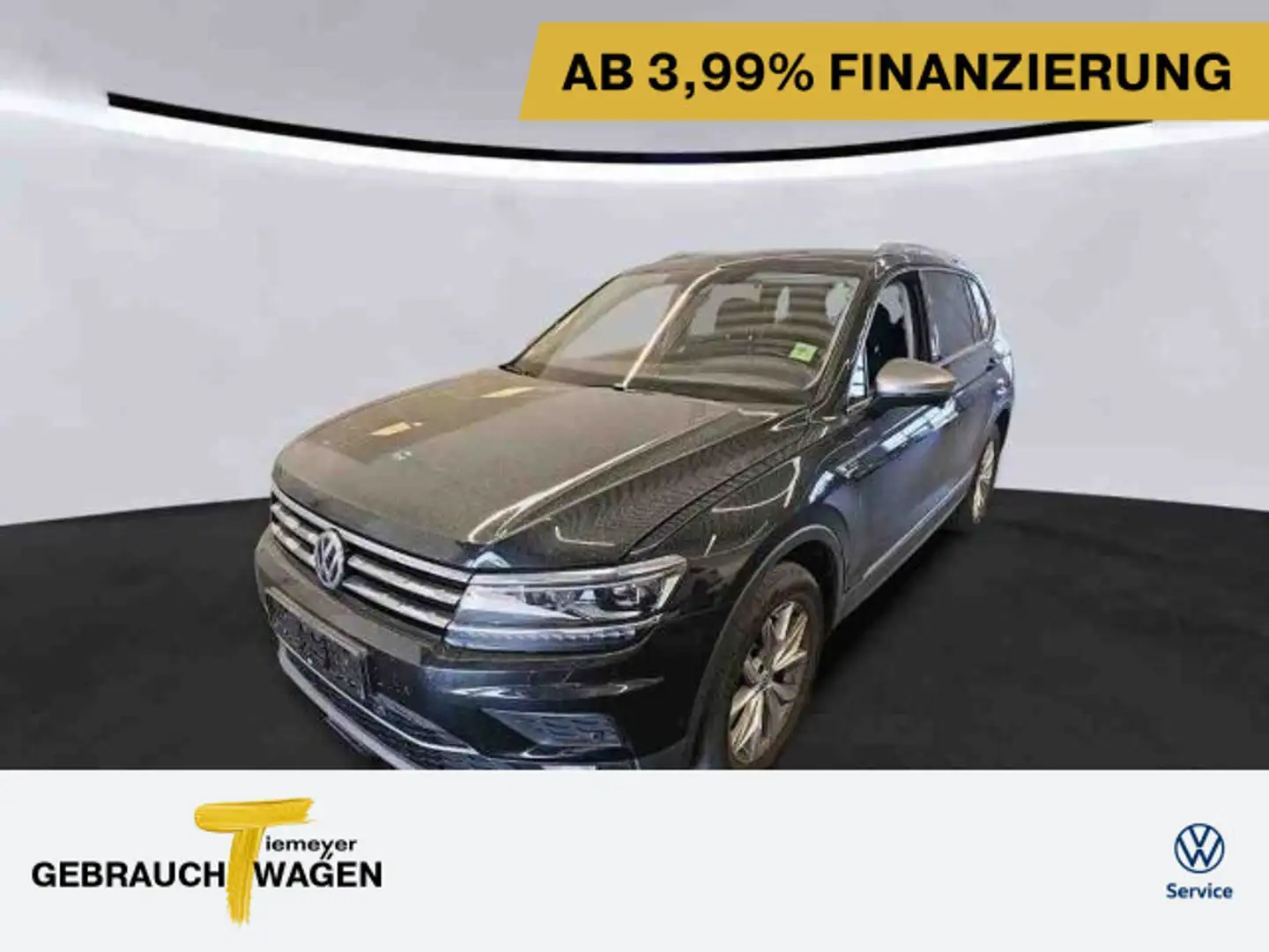 Volkswagen Tiguan Allspace 2.0 TDI DSG HIGHLINE STHZG AHK P Schwarz - 1