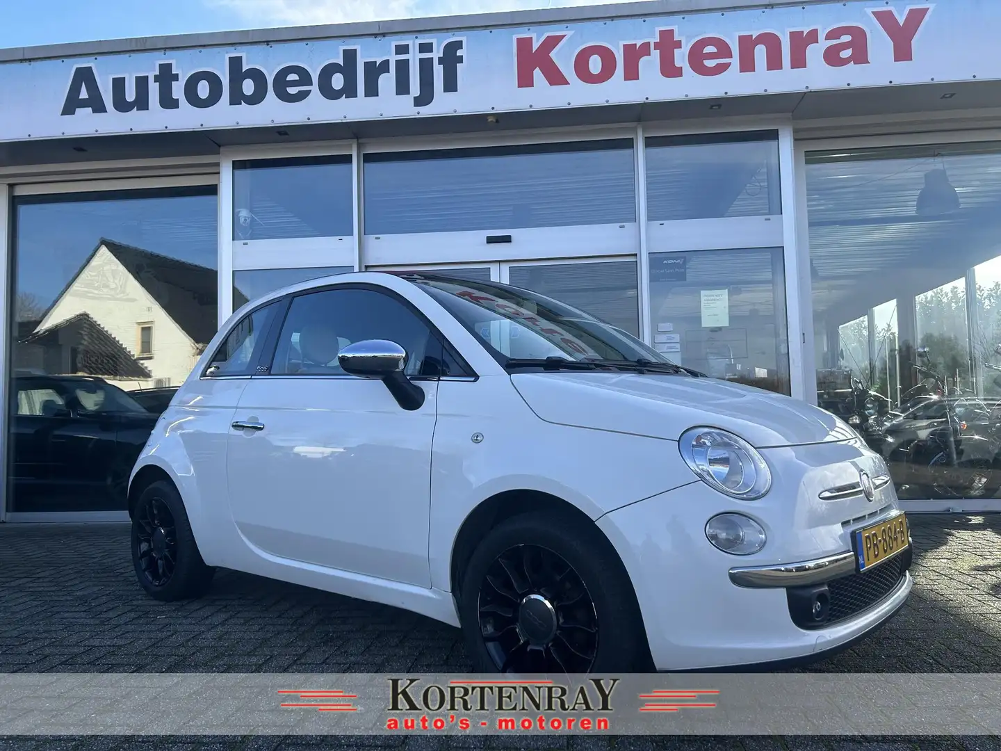 Fiat 500C 1.2 Rosa automaat/achteruitrij camera/Cabriolet/ai Blanco - 1