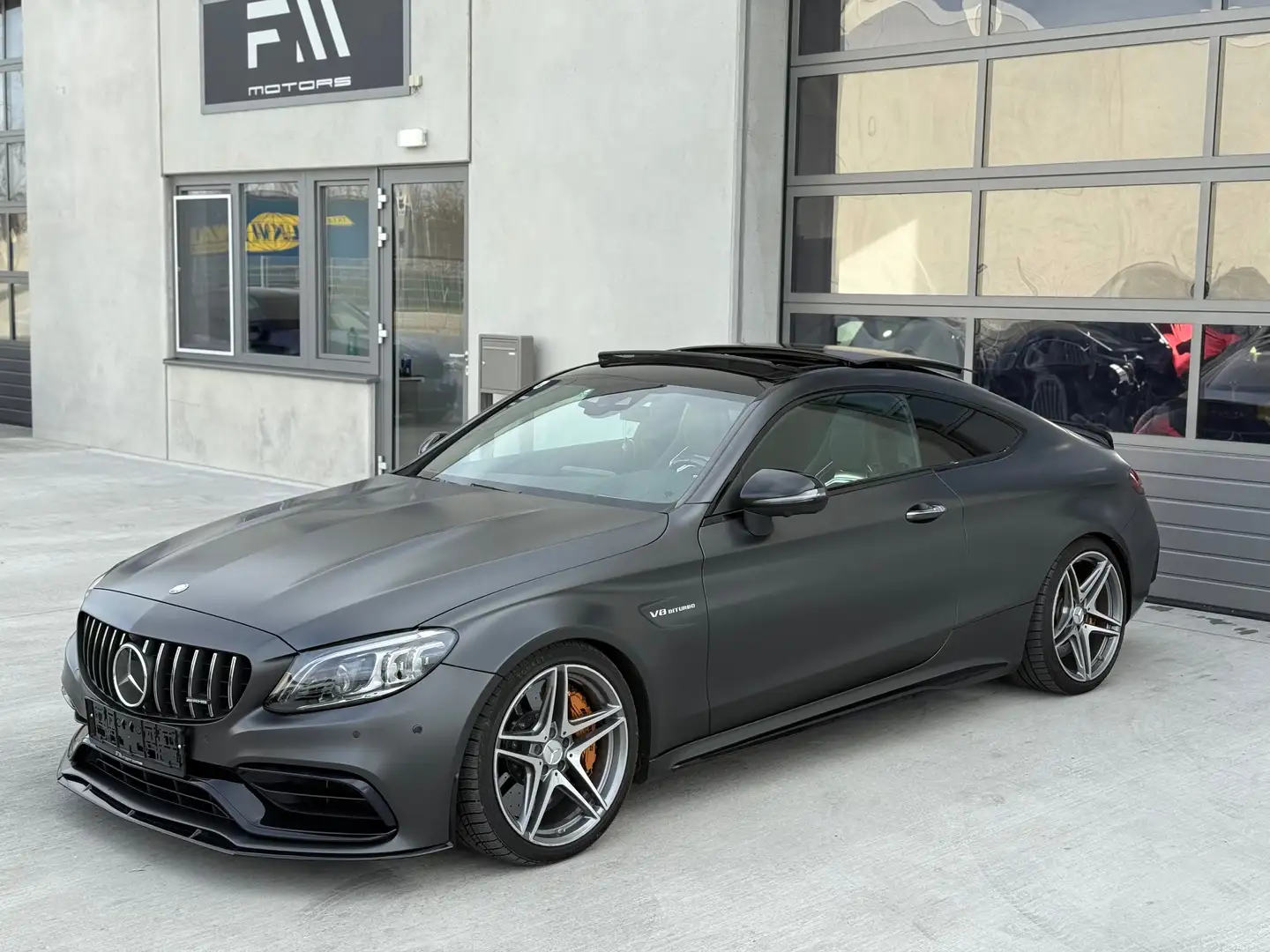 Mercedes-Benz C 63 AMG C 63 S AMG,PERFORMANCE-SITZE,P-AGA,PANO,BURMESTER, Grau - 1