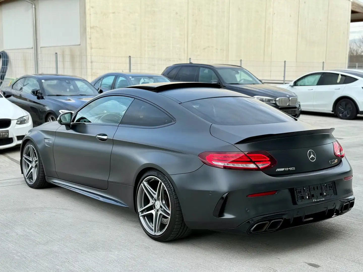 Mercedes-Benz C 63 AMG C 63 S AMG,PERFORMANCE-SITZE,P-AGA,PANO,BURMESTER, Grau - 2