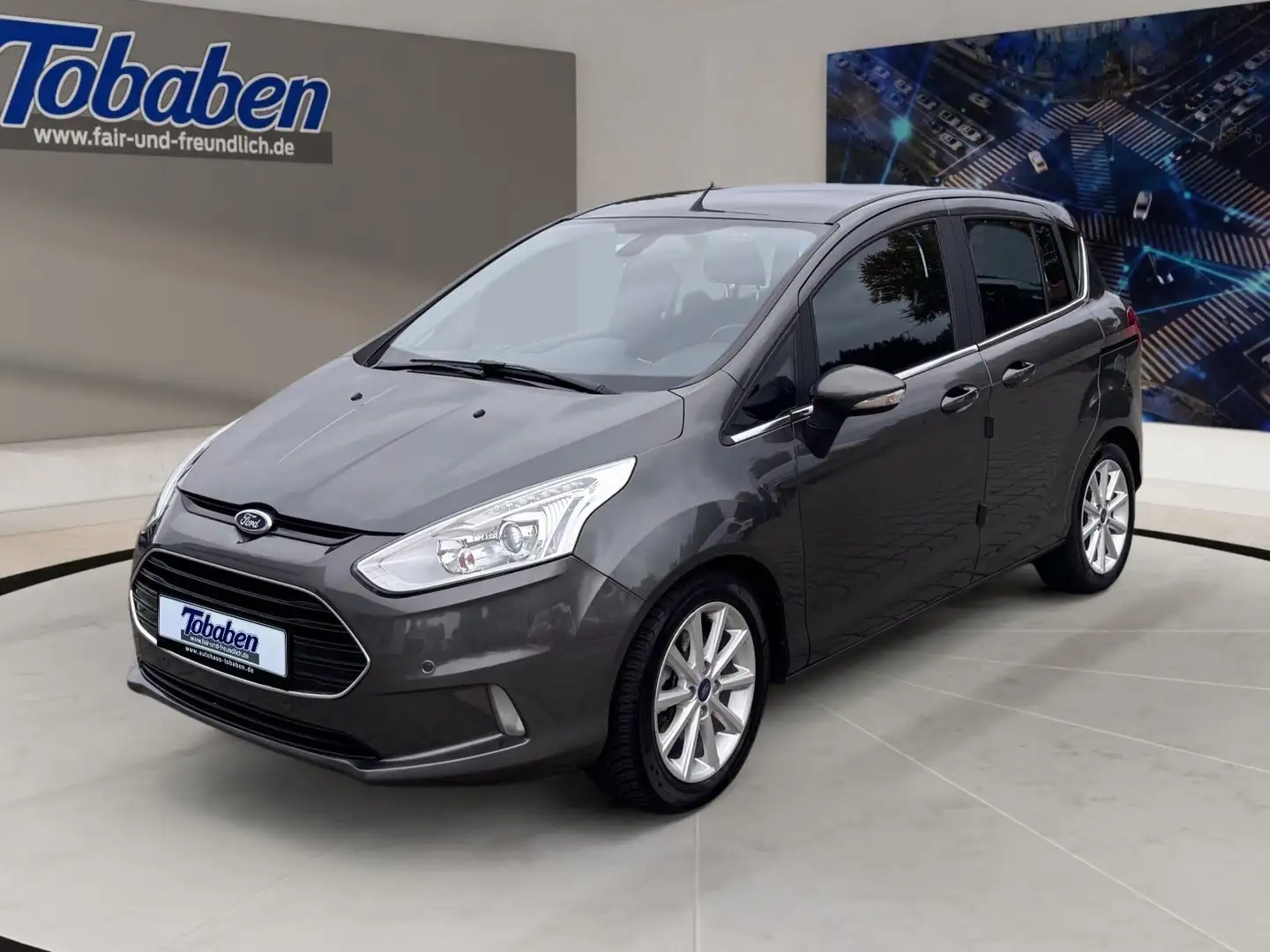 Ford B-Max 1.6 Duratec Titanium Titanium Winterp.+BT Gris - 1