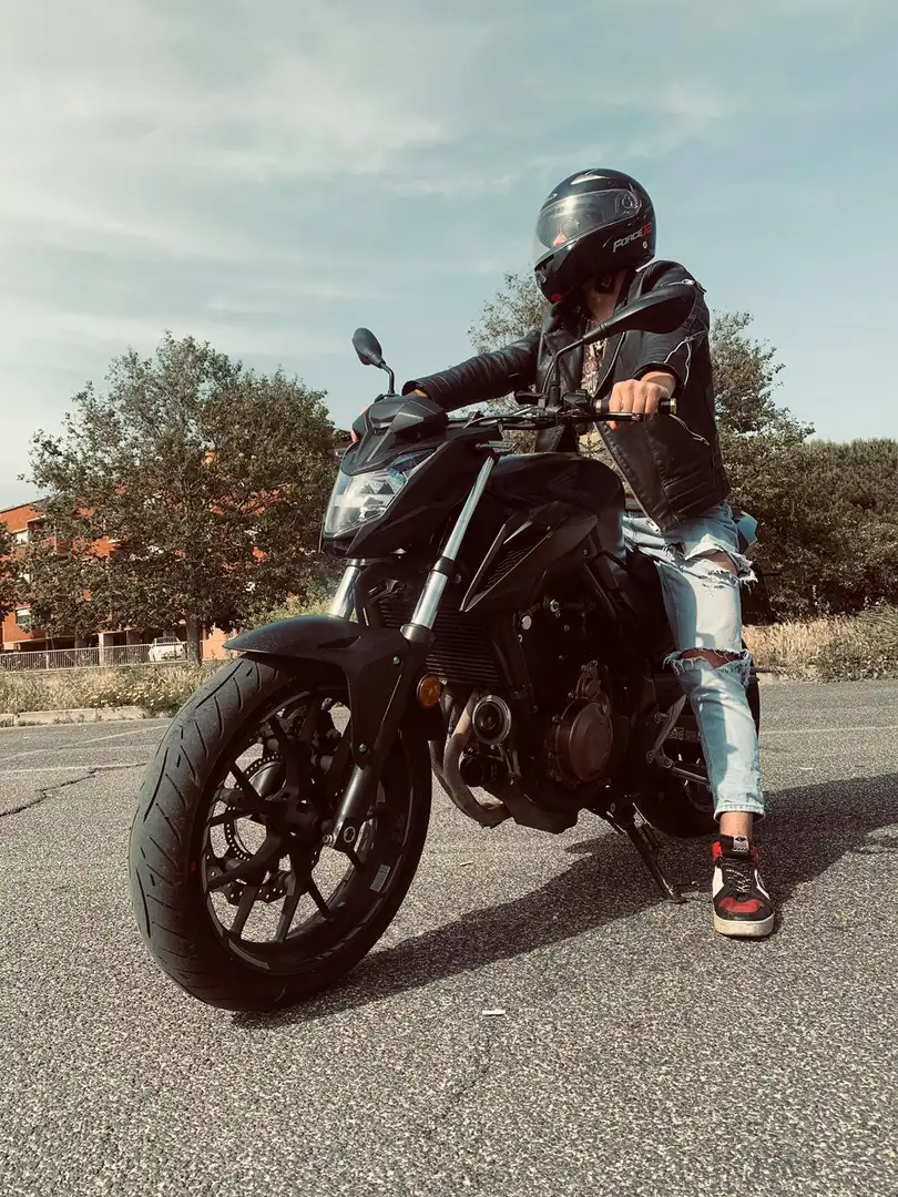 Honda CB 500 Cb 500f Negru - 1