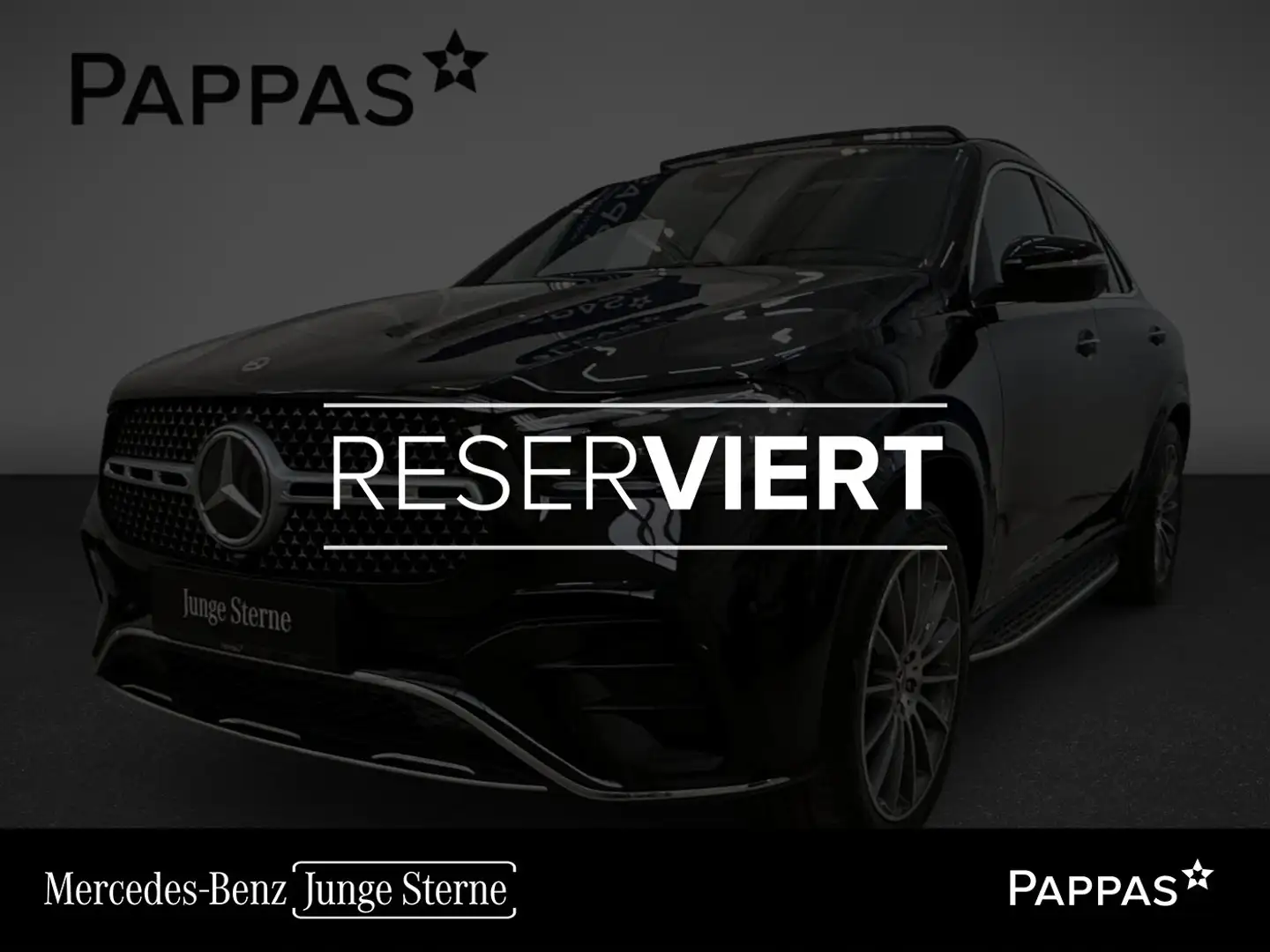 Mercedes-Benz GLE 450 d 4MATIC Coupé Stdhz Airm SHZ EASY-PACK Schwarz - 1
