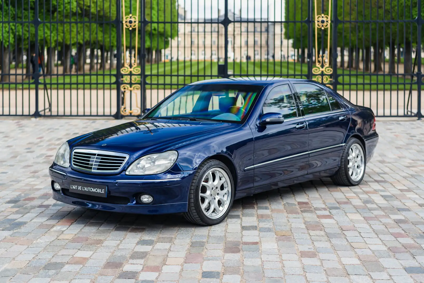 Mercedes-Benz S 500 S500 Guard B4 with full Brabus B11 kit, 59 500 kms Blau - 1