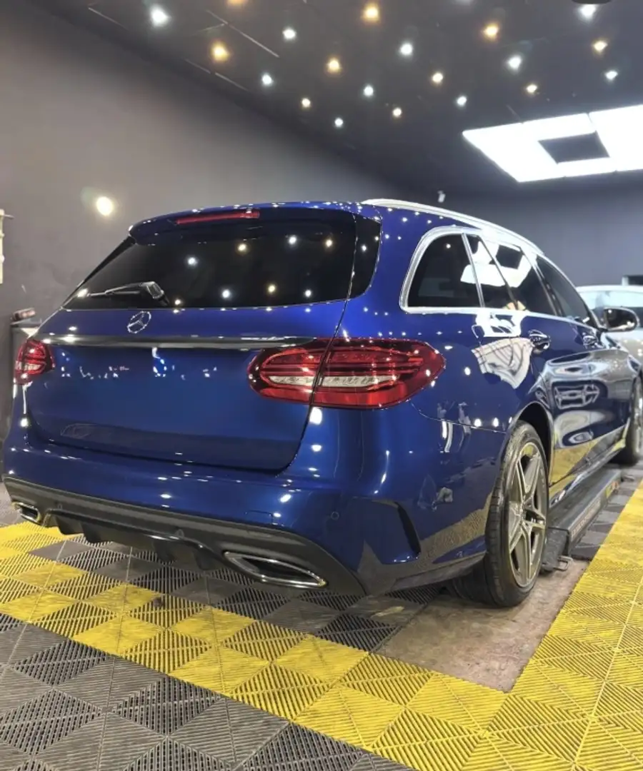 Mercedes-Benz C 220 Estate 220d 9G-Tronic Blauw - 2