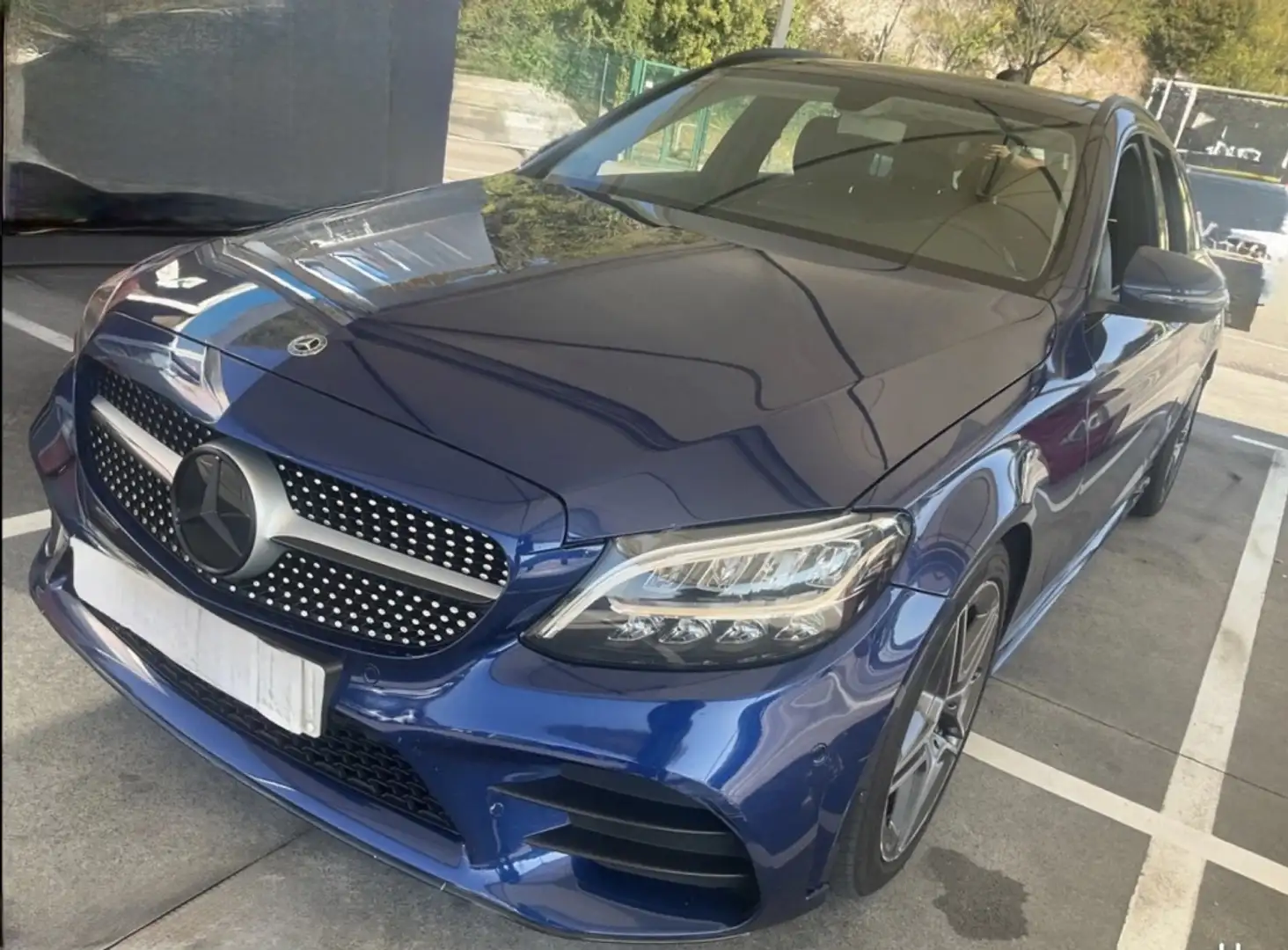 Mercedes-Benz C 220 Estate 220d 9G-Tronic Azul - 1