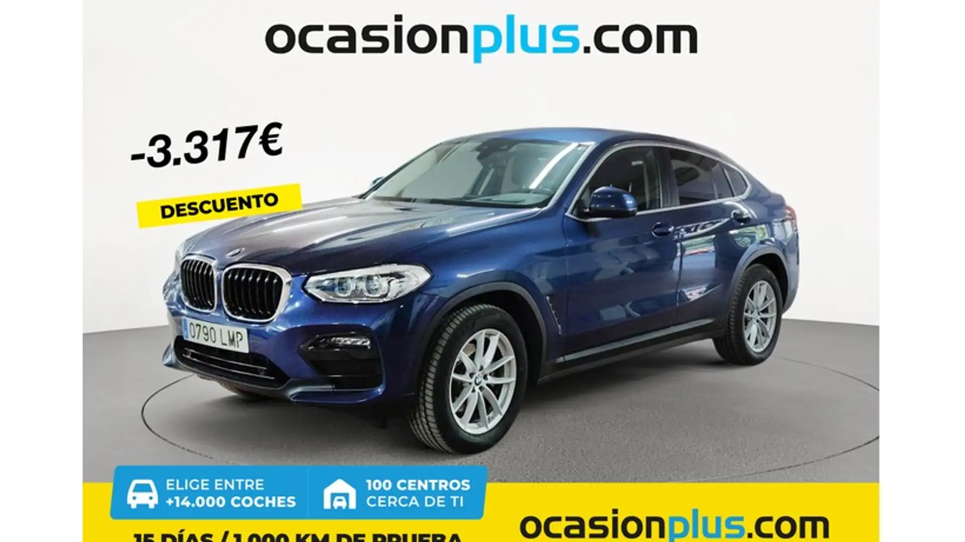 BMW X4 xDrive 20dA Bleu - 1