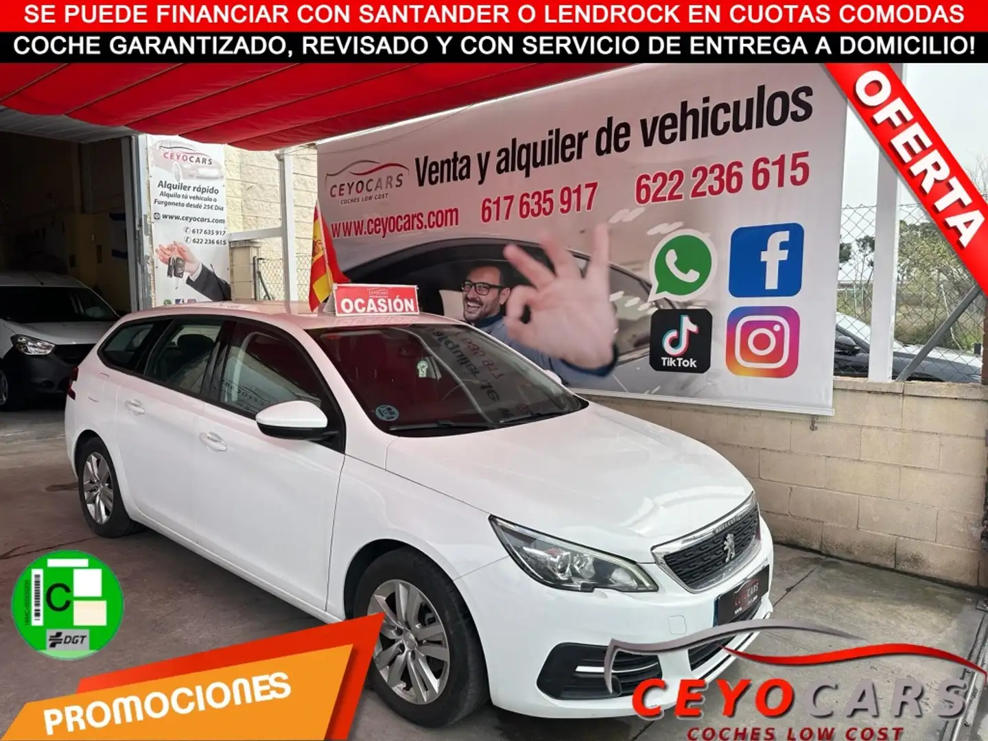 Peugeot 308 SW 1.5BlueHDi S&S Business Line 130 Blanco - 1