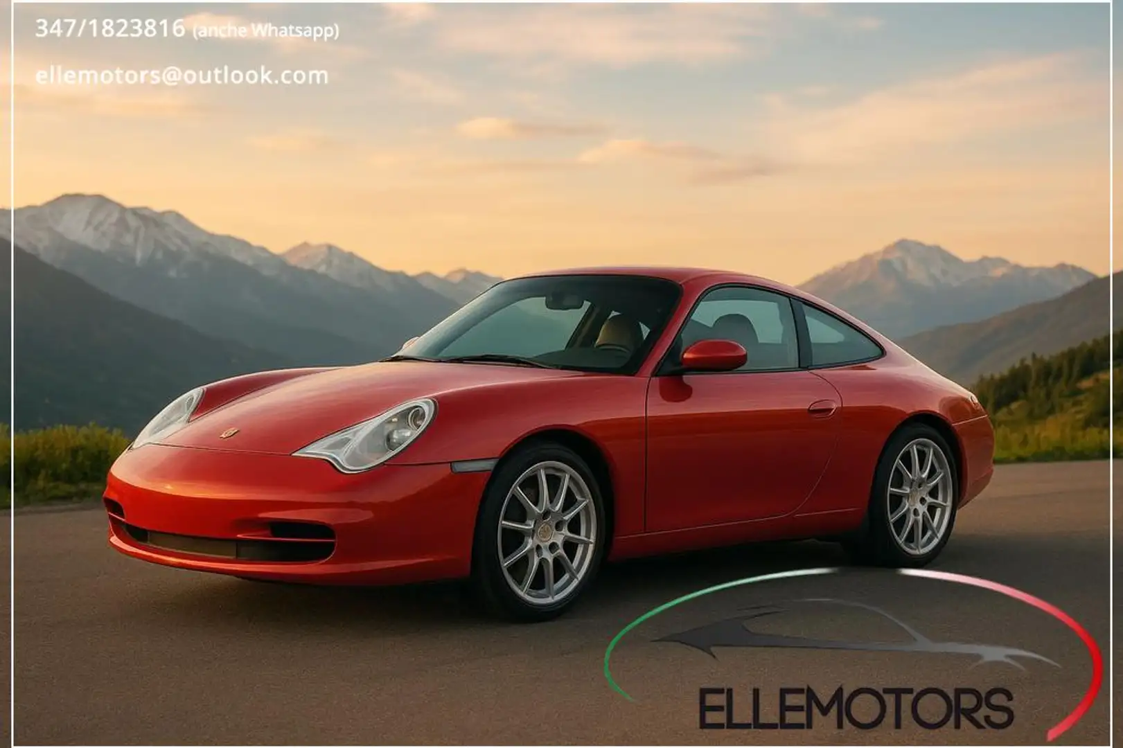 Porsche 911 996 MANUALE Red - 1